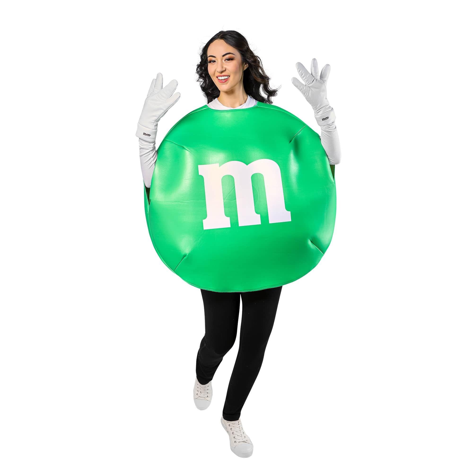 Adult M&M's Green Costume - Image 2