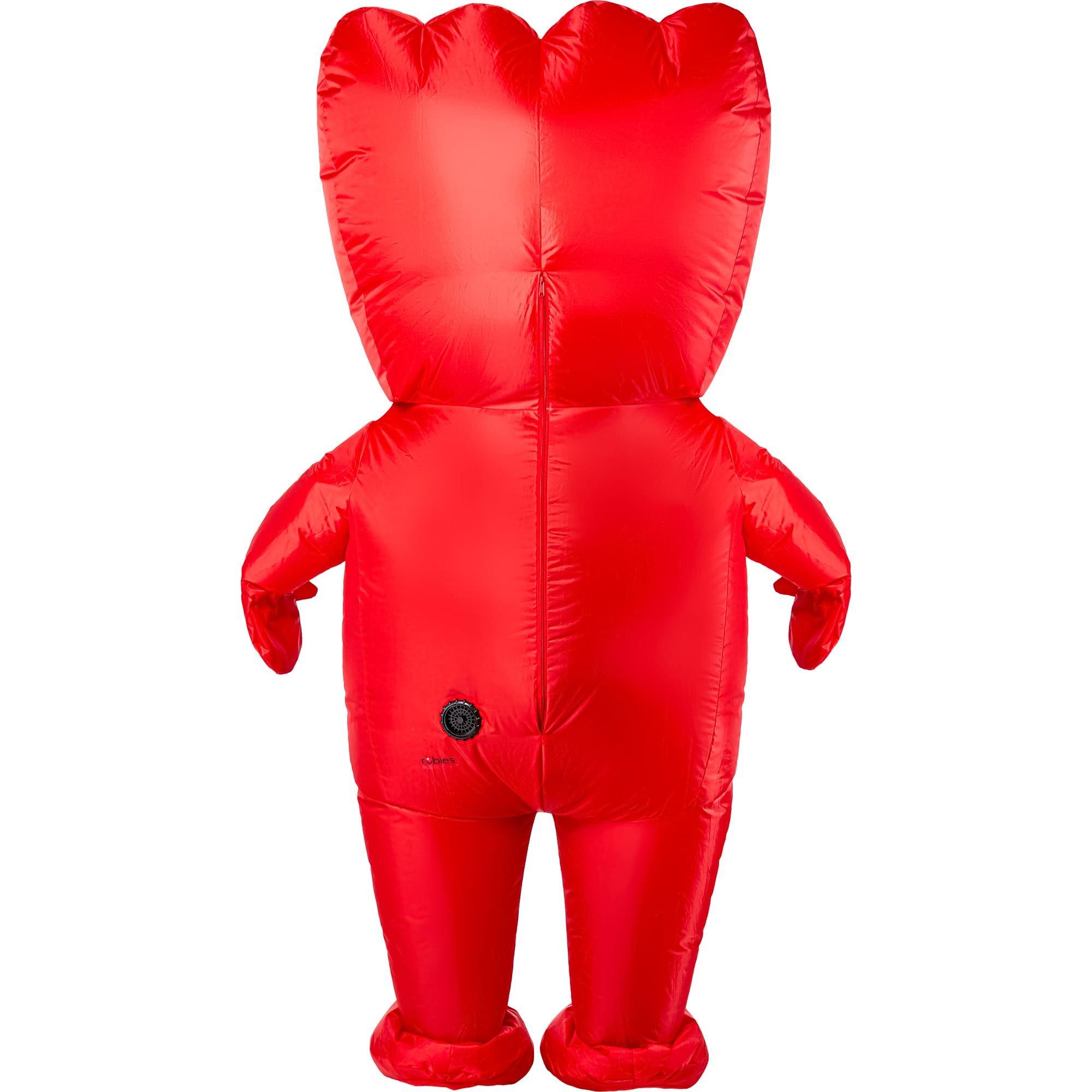 Adult Red Sour Patch Inflatable Costume - Image 2