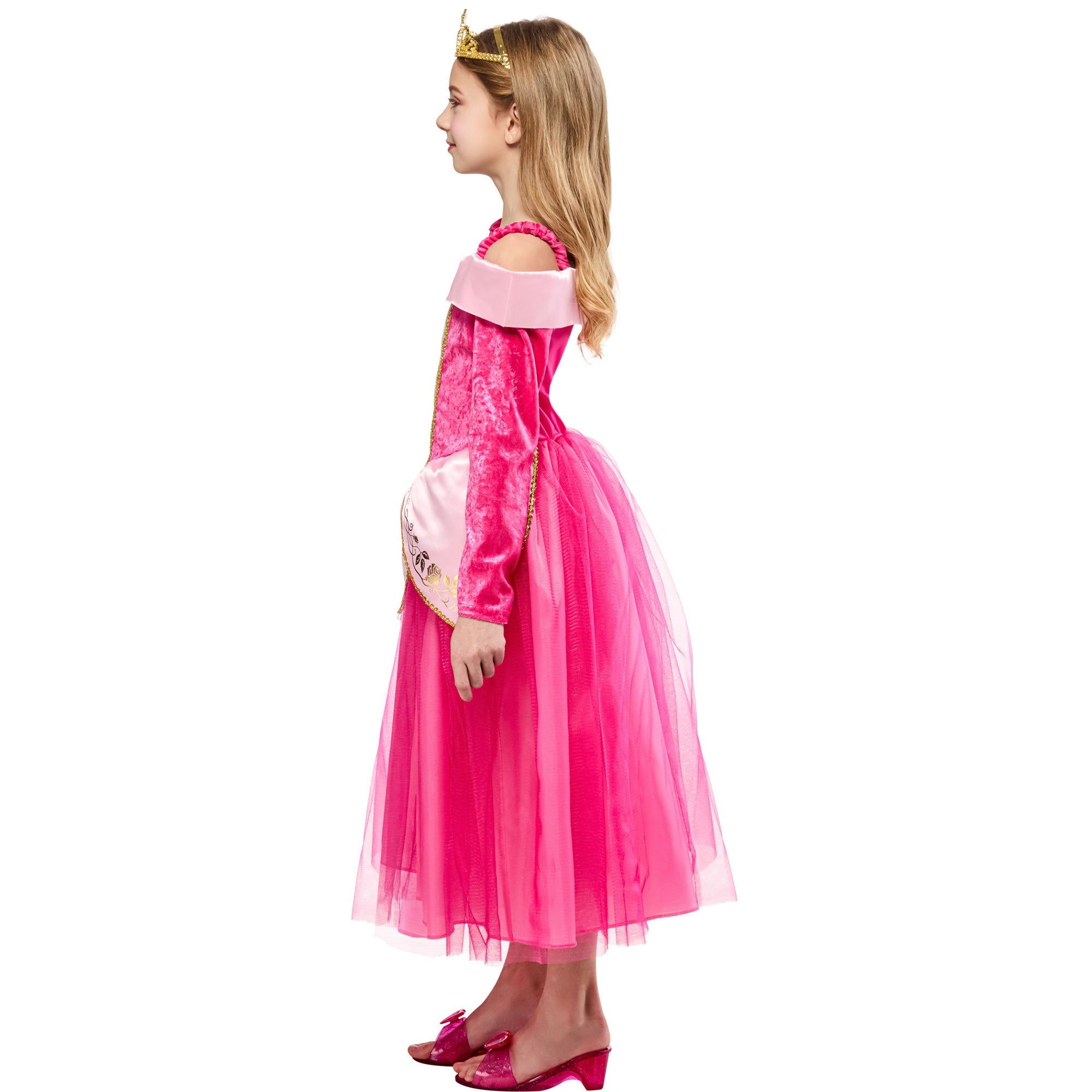 Pink Sleeping Princess Costume Dress for Girls - Image 2