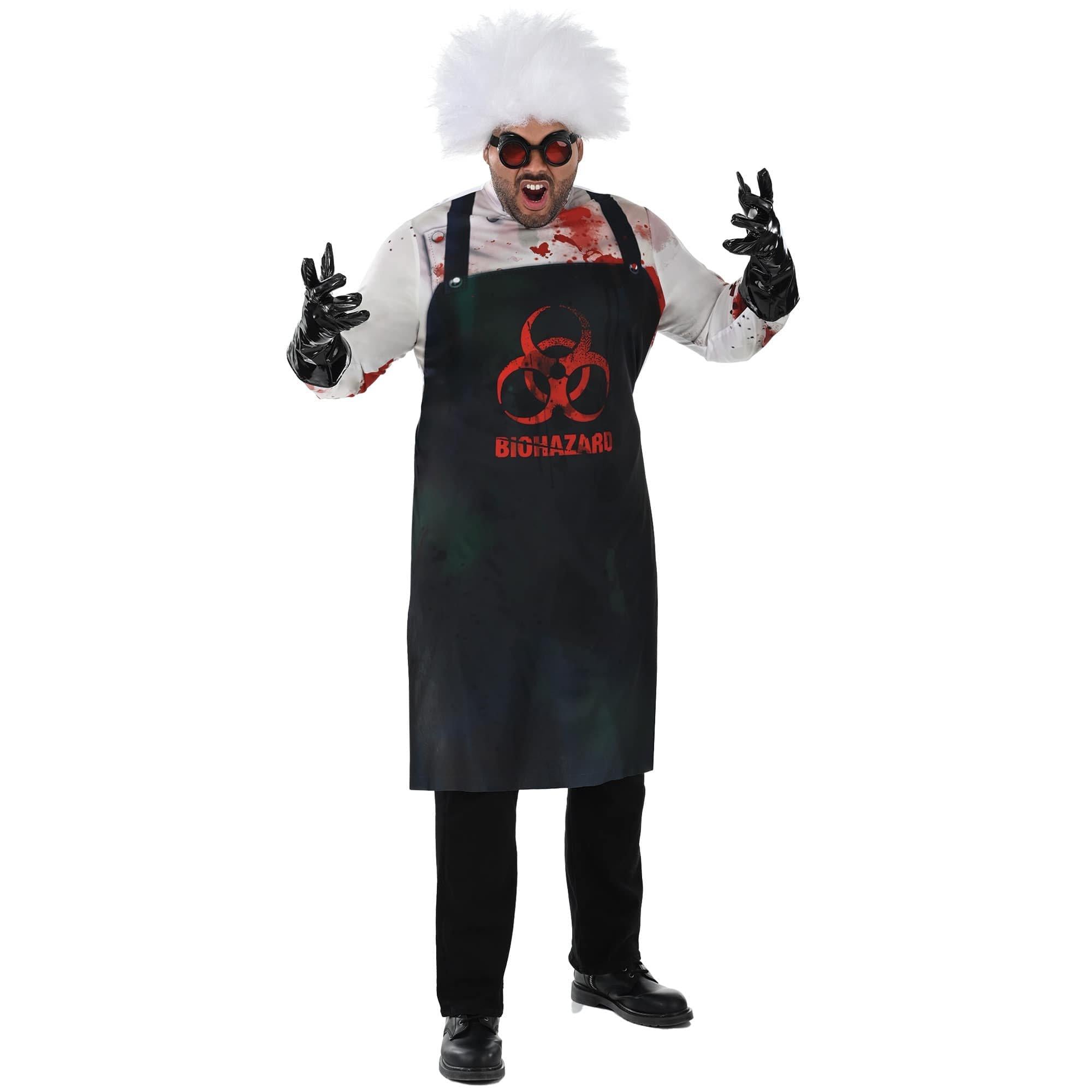 Sinister Scientist Plus Size Costume – Adult – Accessories Set