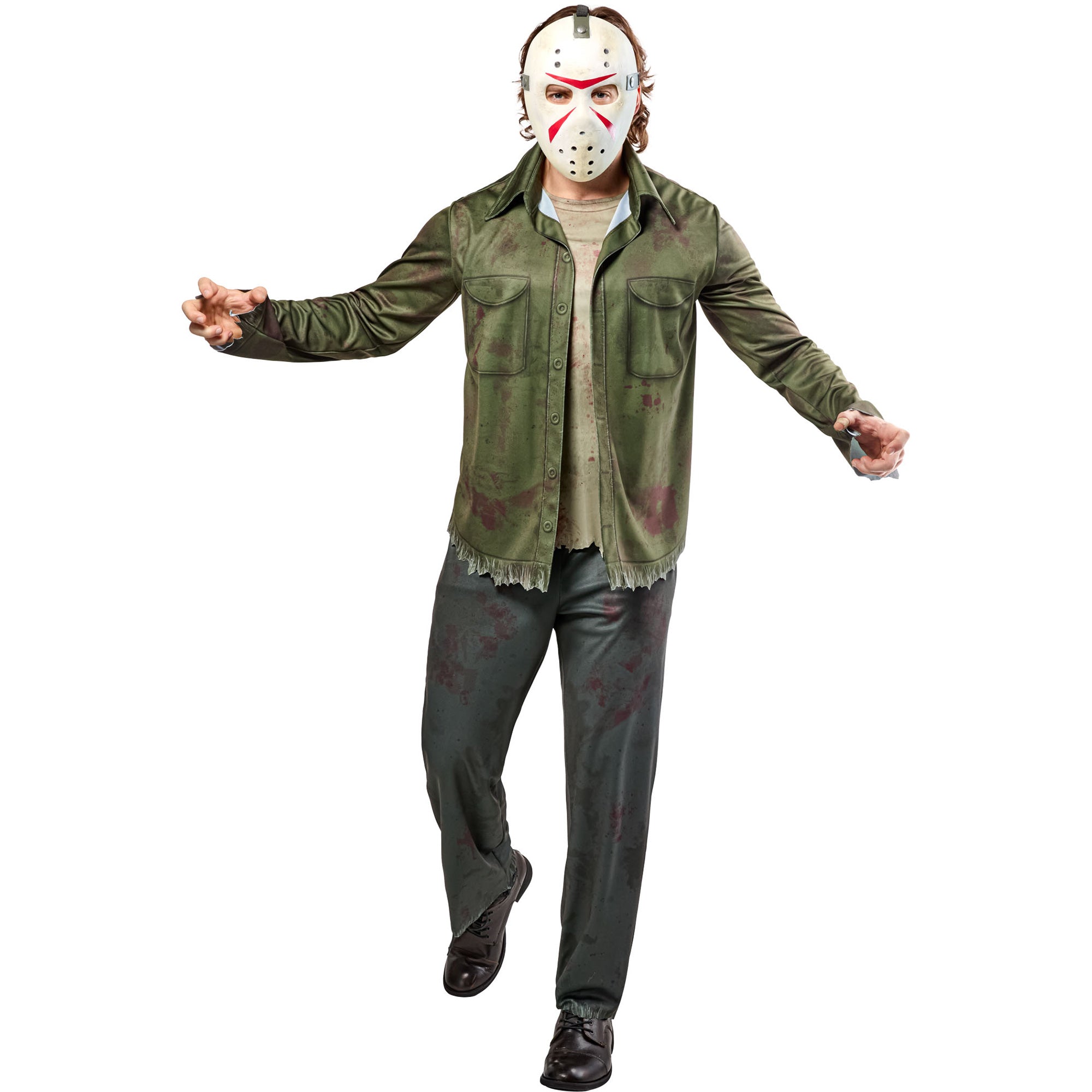 Men's Friday the 13th Jason Voorhees Costume - Deluxe