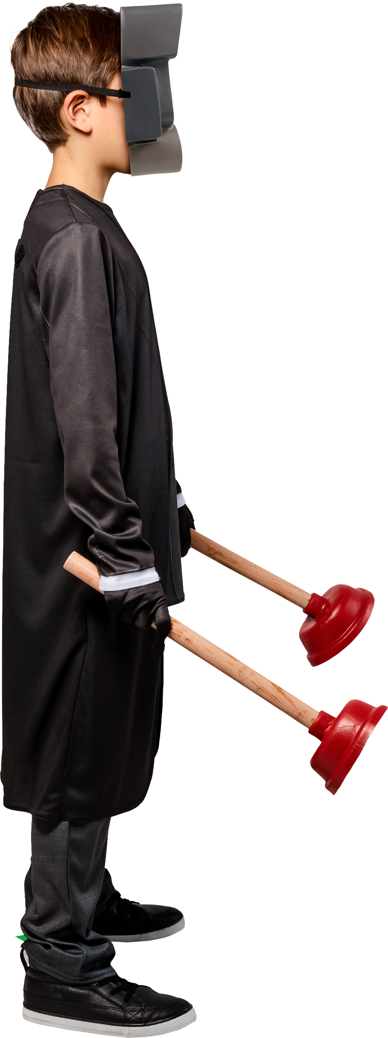 Skibidi Toilet Plunger Man Costume for Boys - Image 2