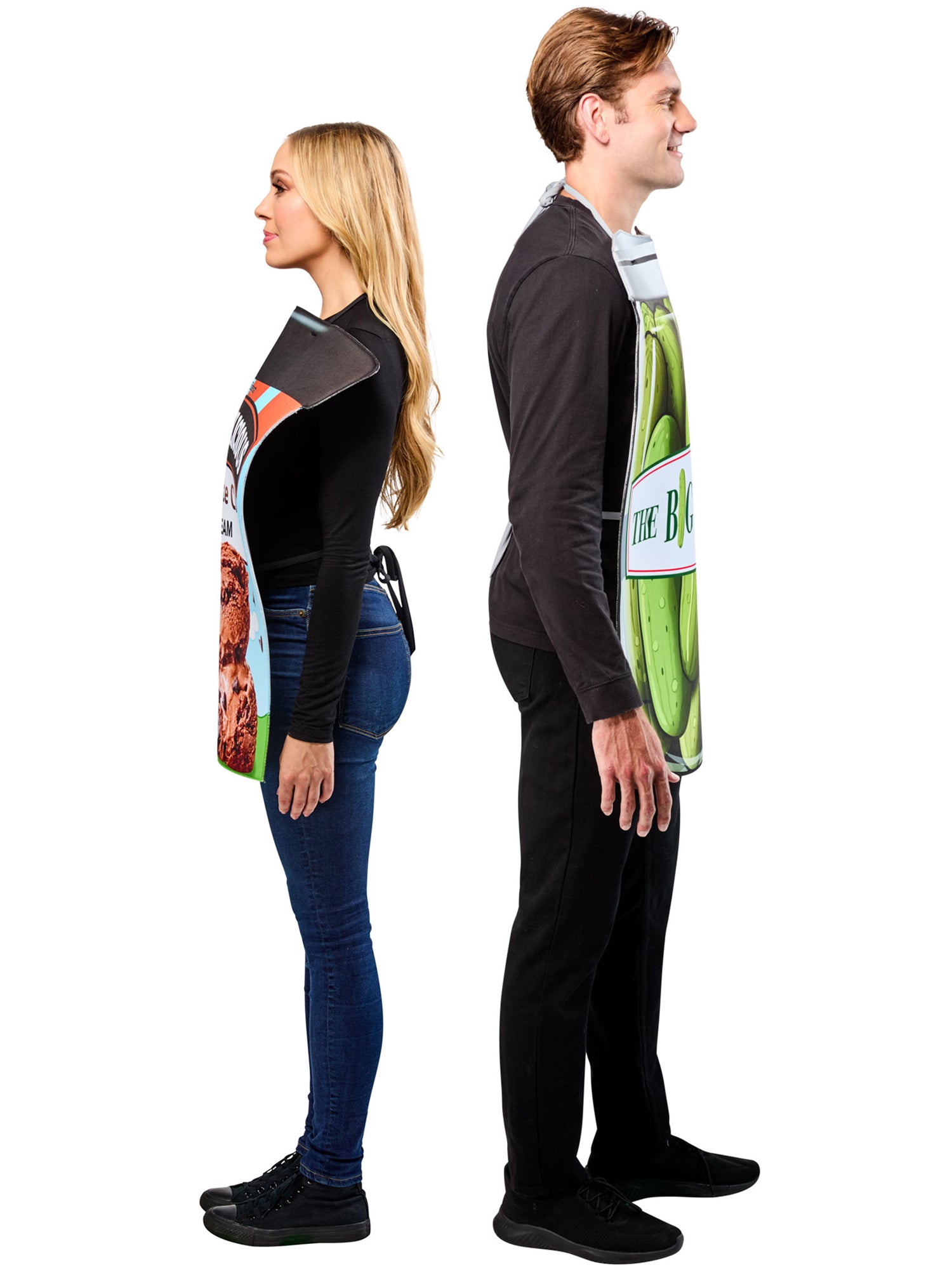 Adult Pickles and Ice Cream Couples Costume - Image 2