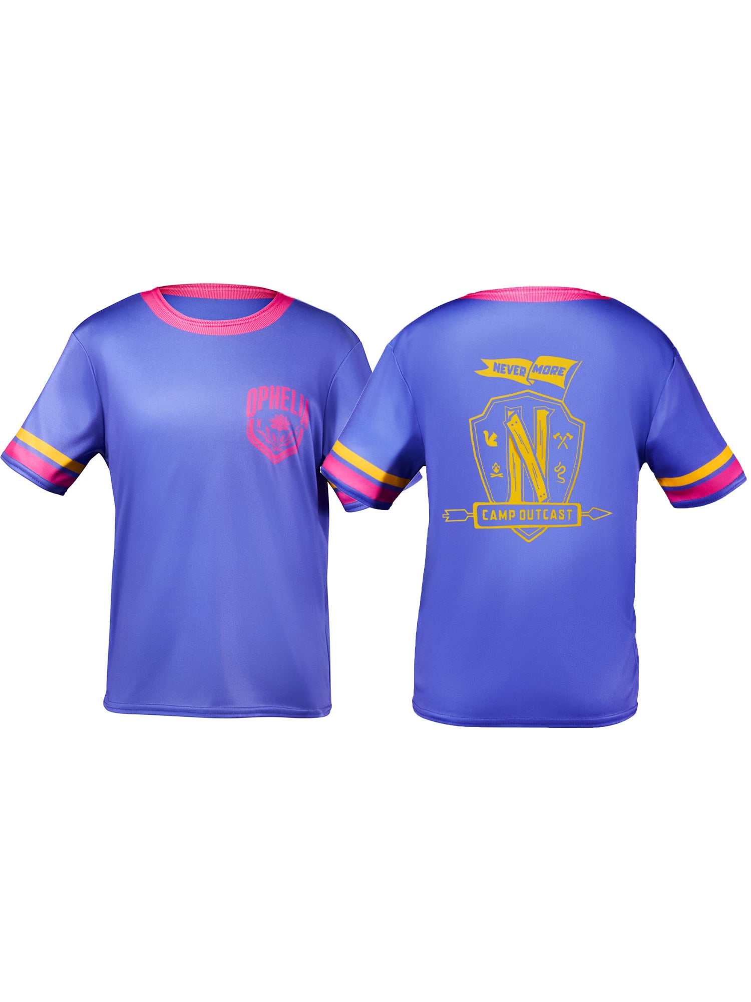Girls' Wednesday Nevermore Academy Ophelia Hall Purple Top - Image 2