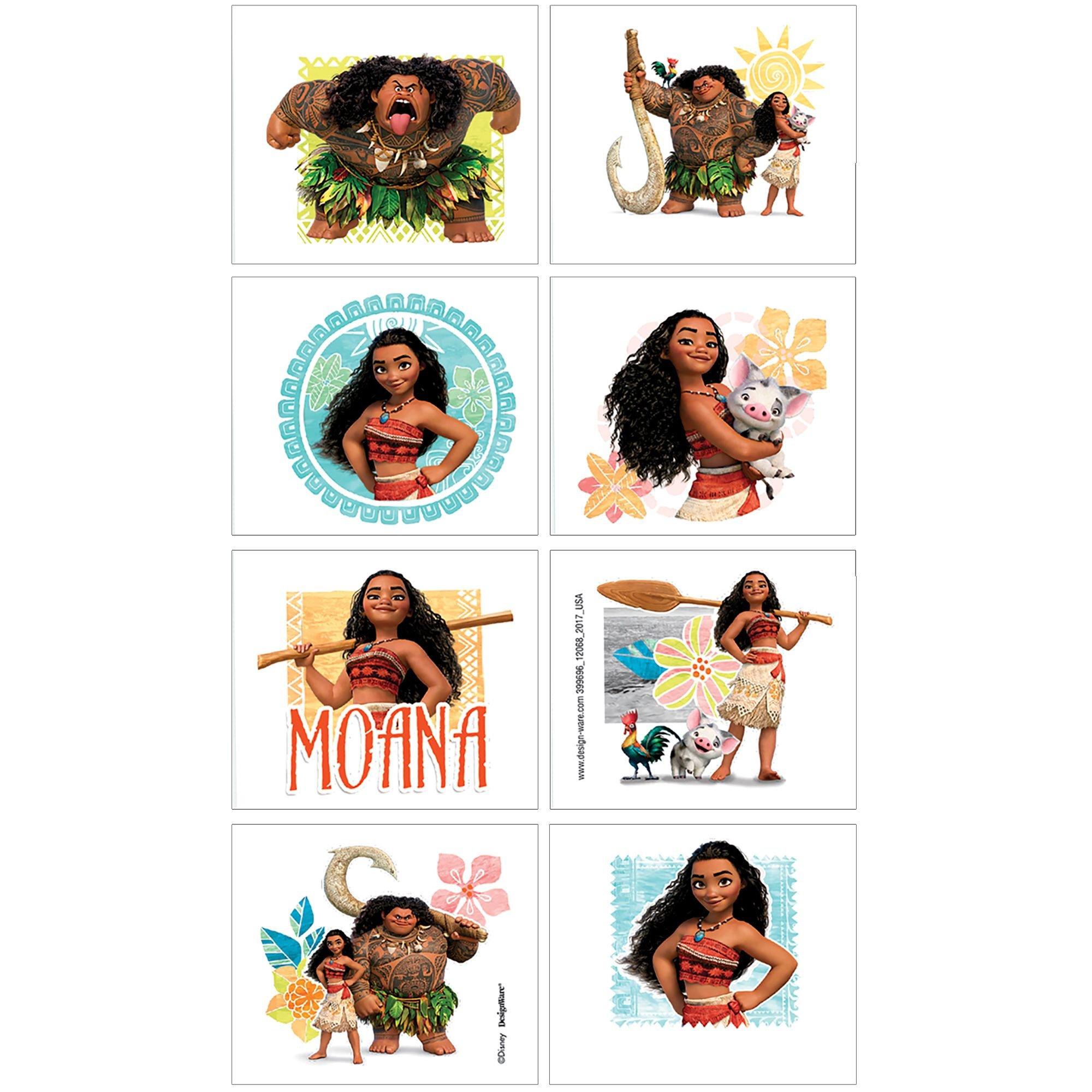 Moana Favor Kit for 8 Guests - Image 2