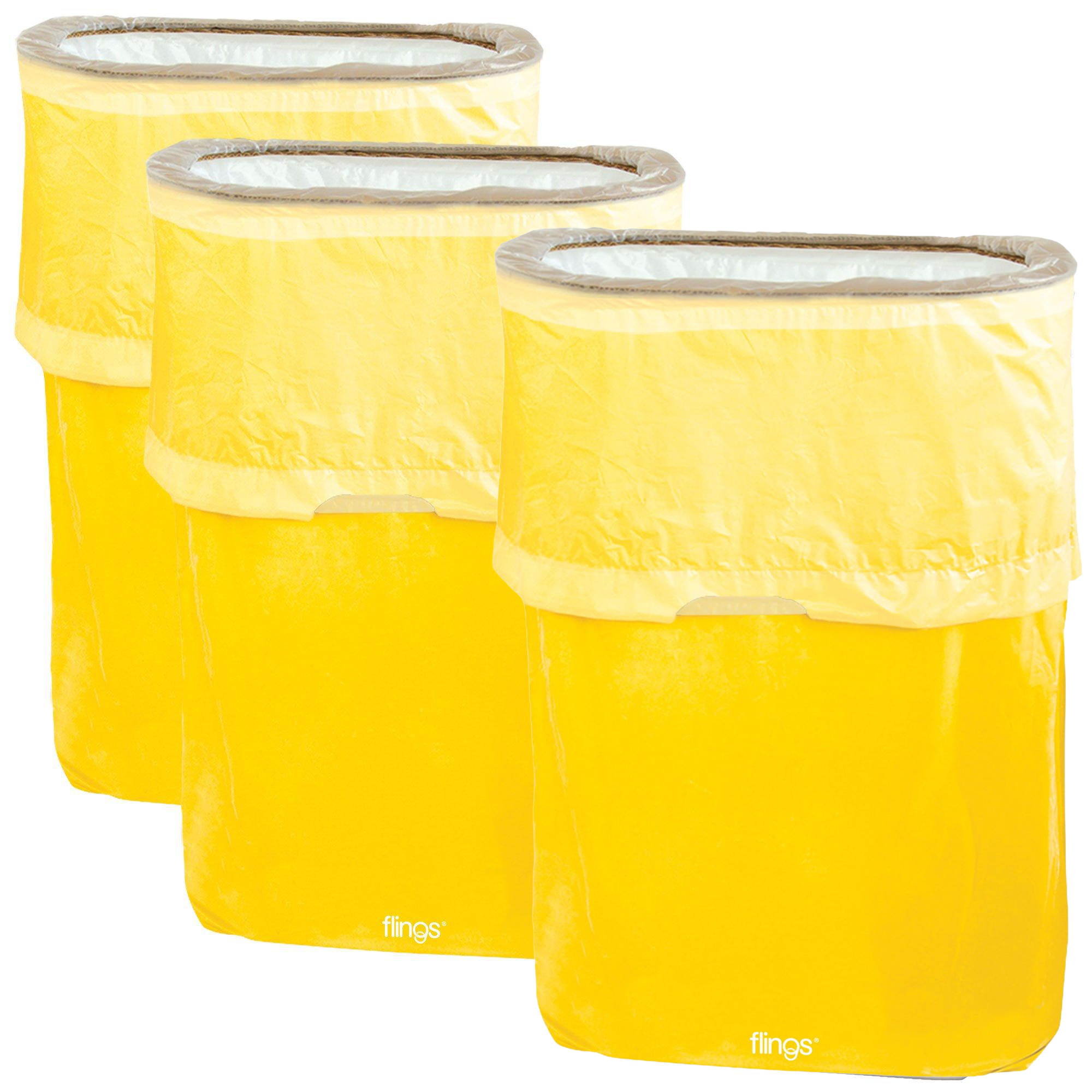 Pop-Up Trash Bin Cleanup Kit, Assorted Colors