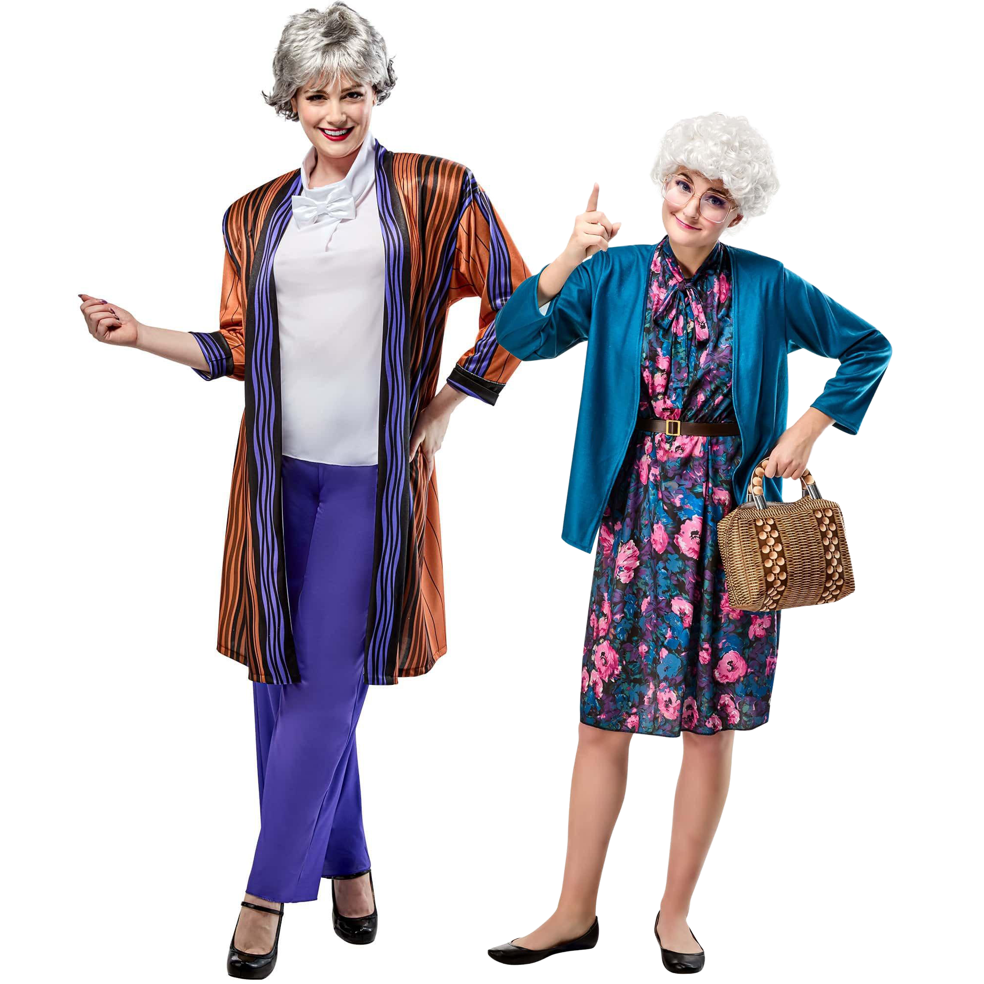 The Golden Girls Dorothy & Sophia Women’s Group Costume, 2-Person