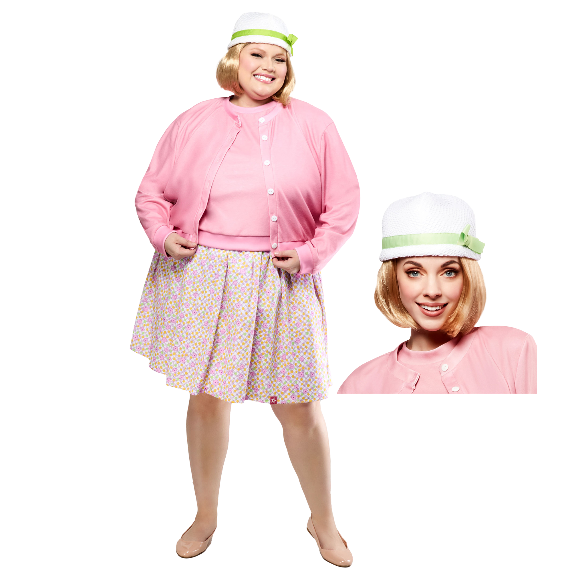 Women’s Plus Size American Girl Kit Kittredge Costume Set
