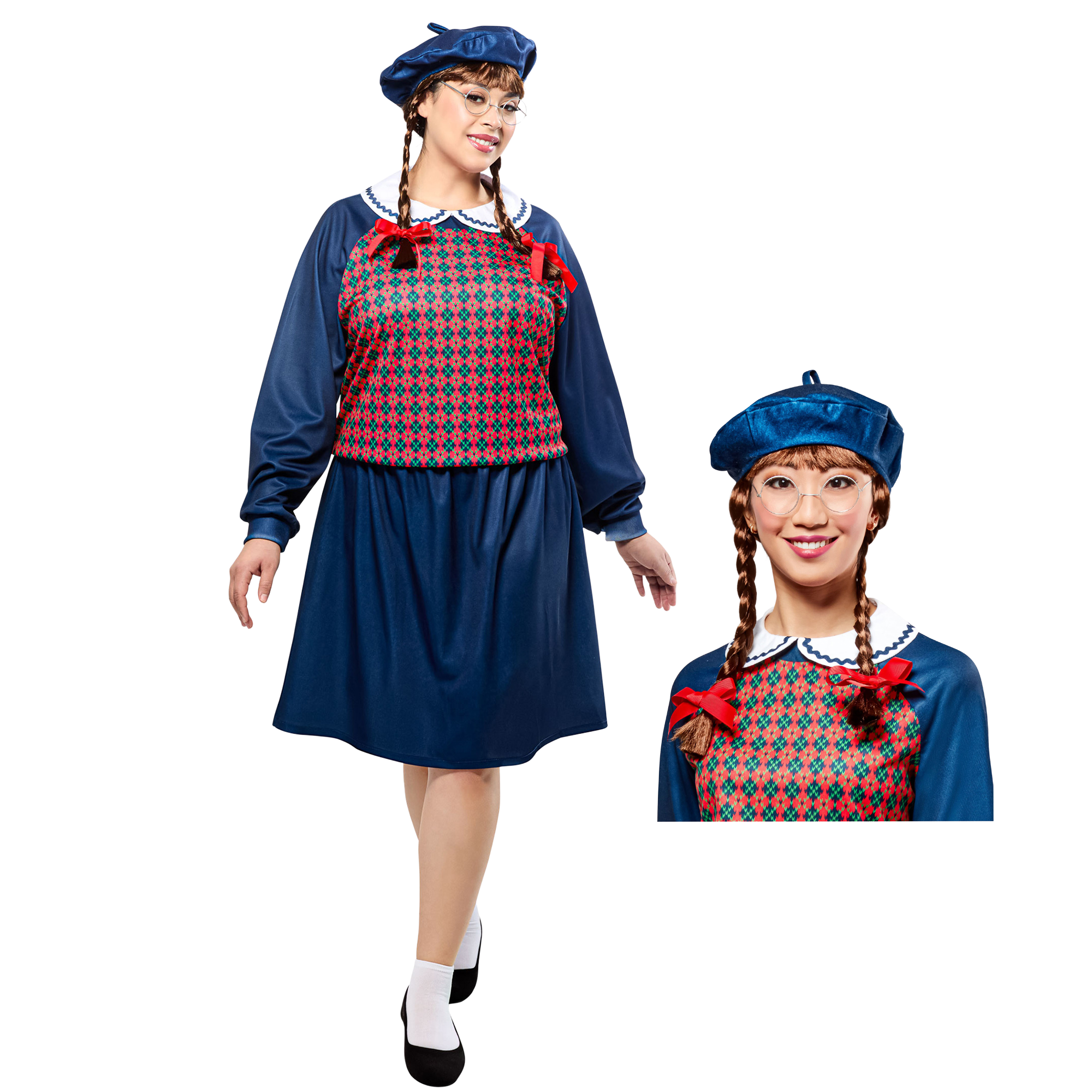 Women’s Plus Size American Girl Molly McIntire Costume Set