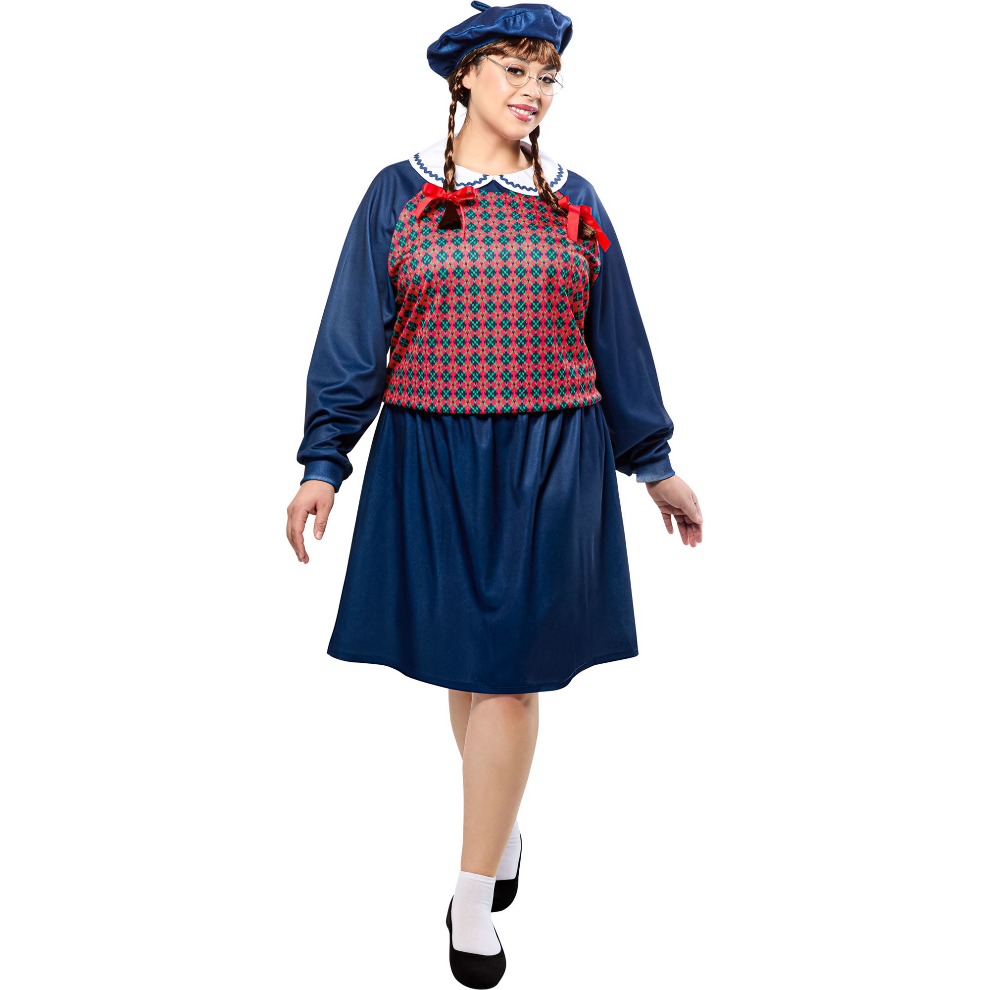 Women’s Plus Size American Girl Molly McIntire Costume Set - Image 2