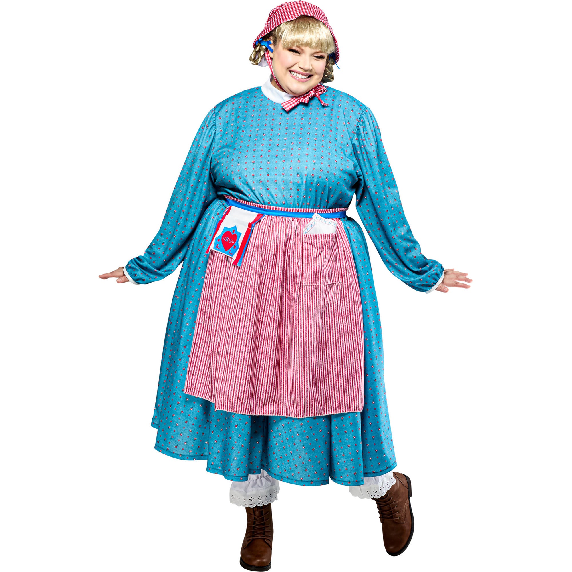Women's Plus Size American Girl Kirsten Larson Costume Set - Image 2