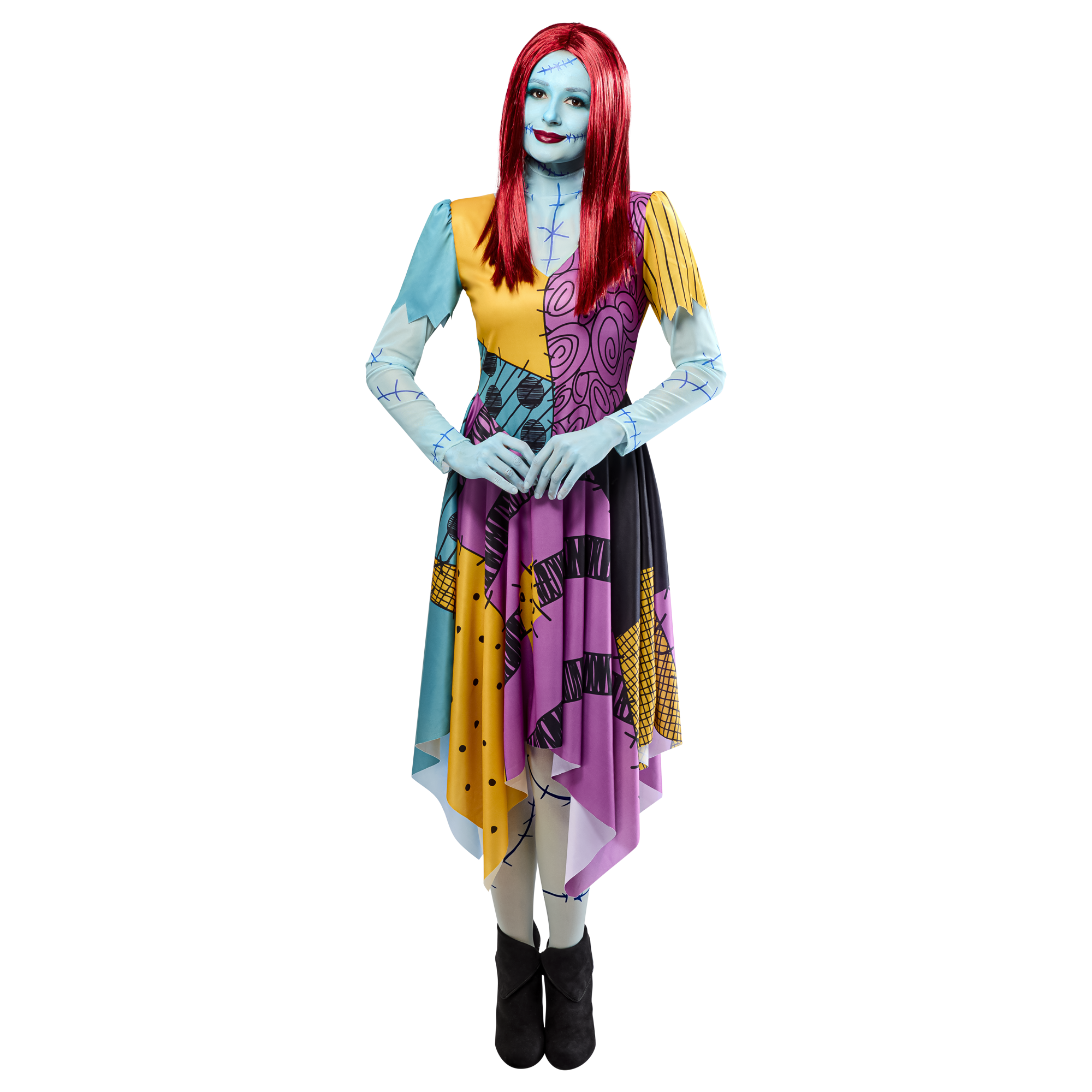 Disney The Nightmare Before Christmas Jack & Sally Adult Couples Costume - Image 2