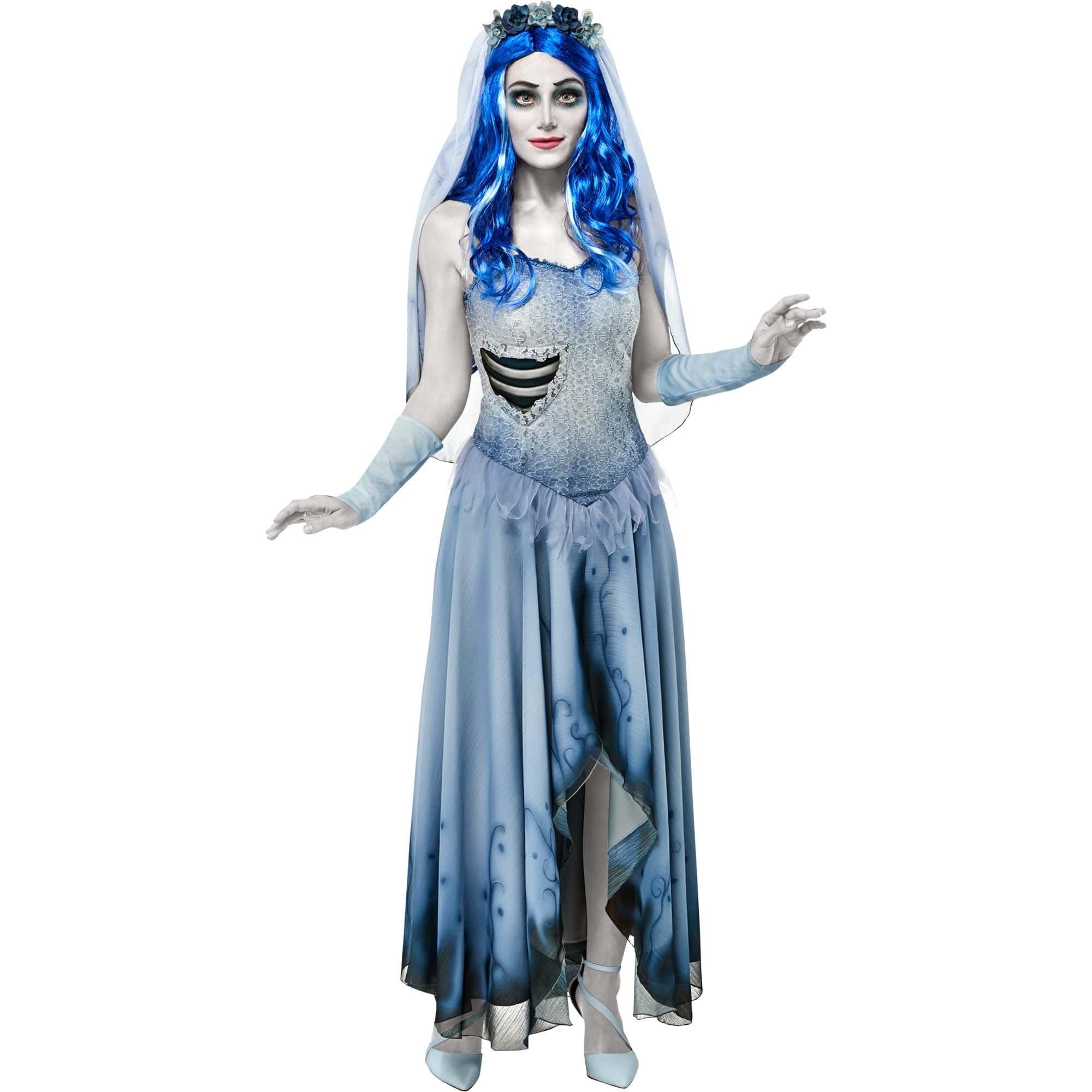 Adult Corpse Bride Emily & Victor Couples Costume - Image 2