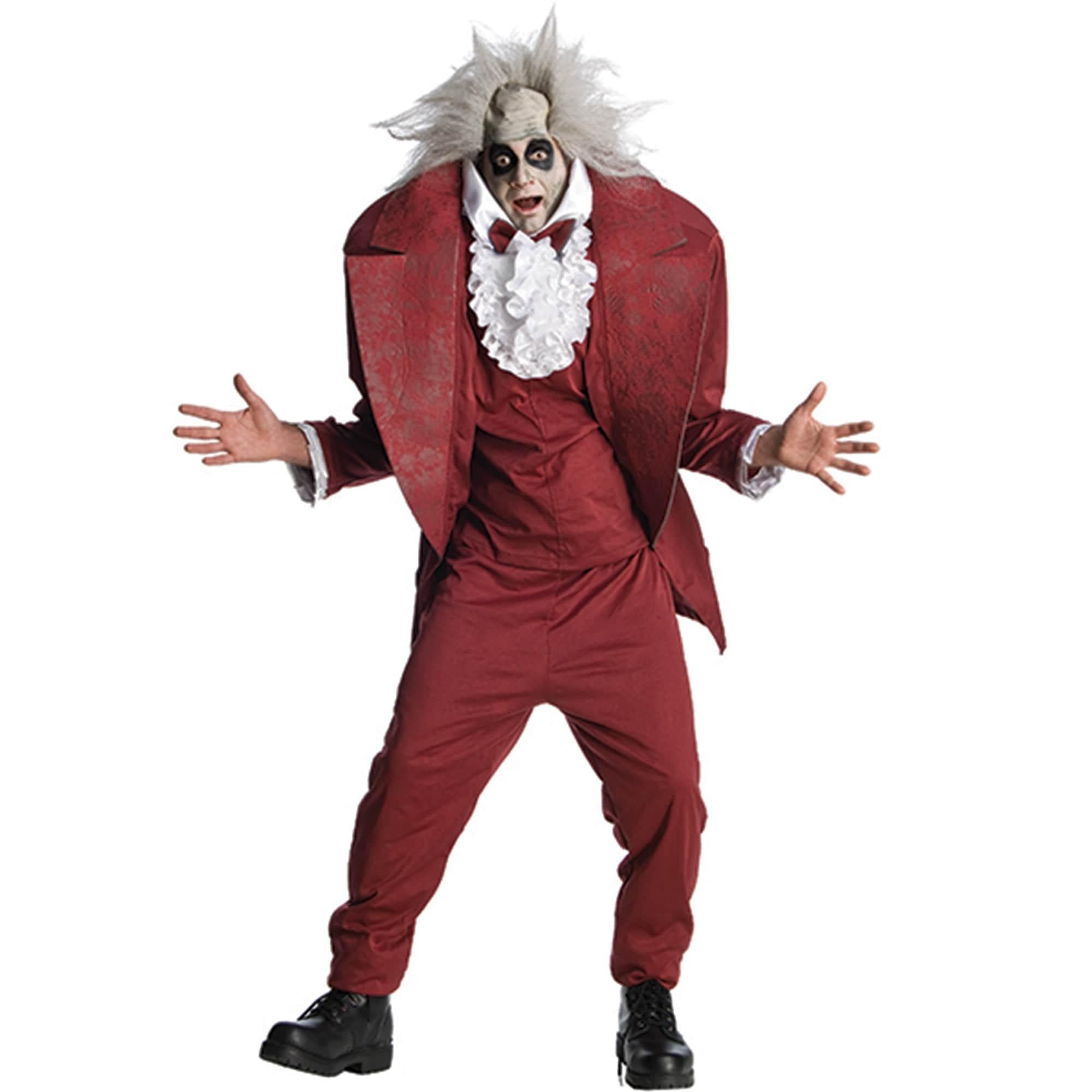 Beetlejuice Shrunken Head & Lydia Deetz Adult Couples Costume - Image 2