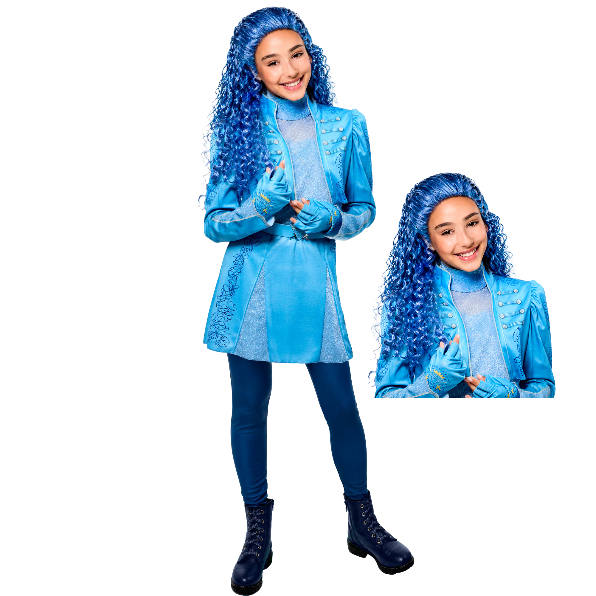 Disney Descendants Wicked Wonderland Chloe Deluxe Girls Costume Set
