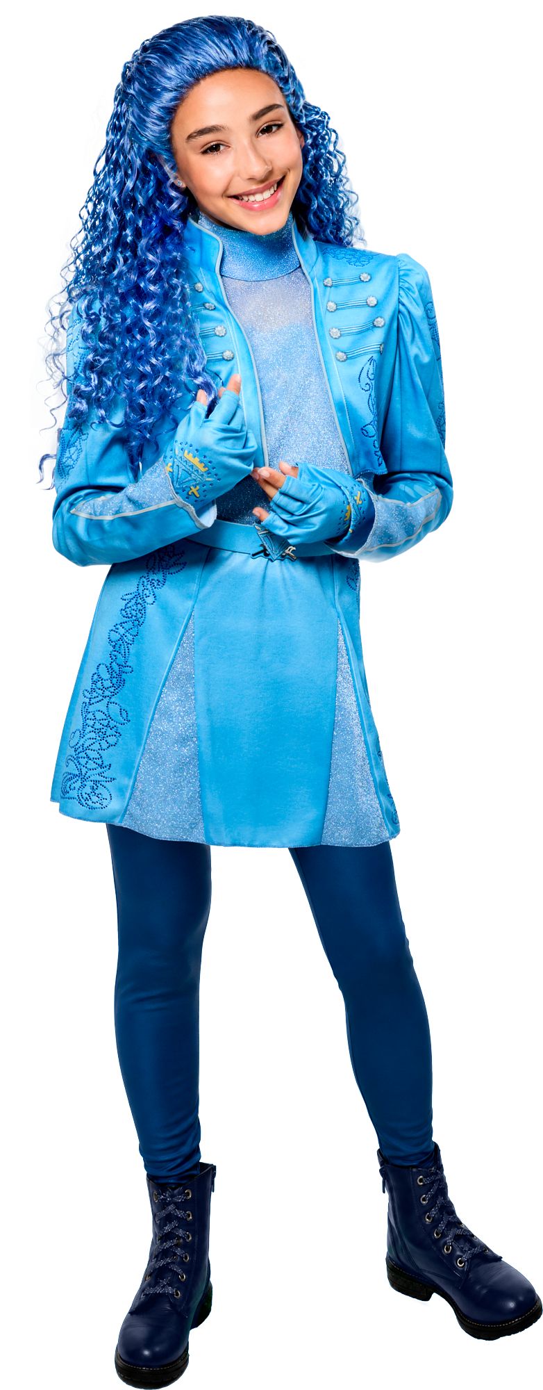 Disney Descendants Wicked Wonderland Chloe Deluxe Girls Costume Set - Image 2