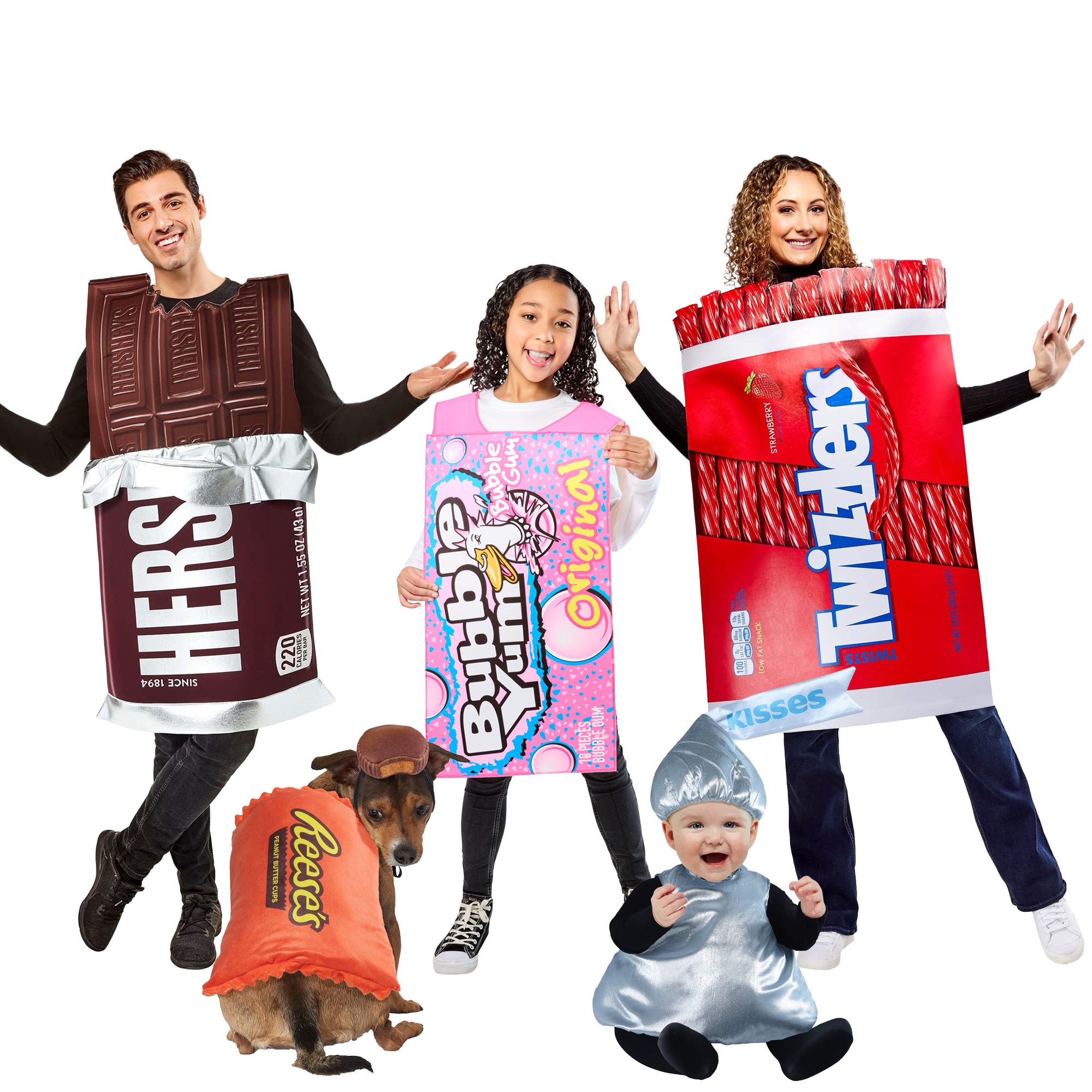 Hershey's Sweet Treats Family Group Costume