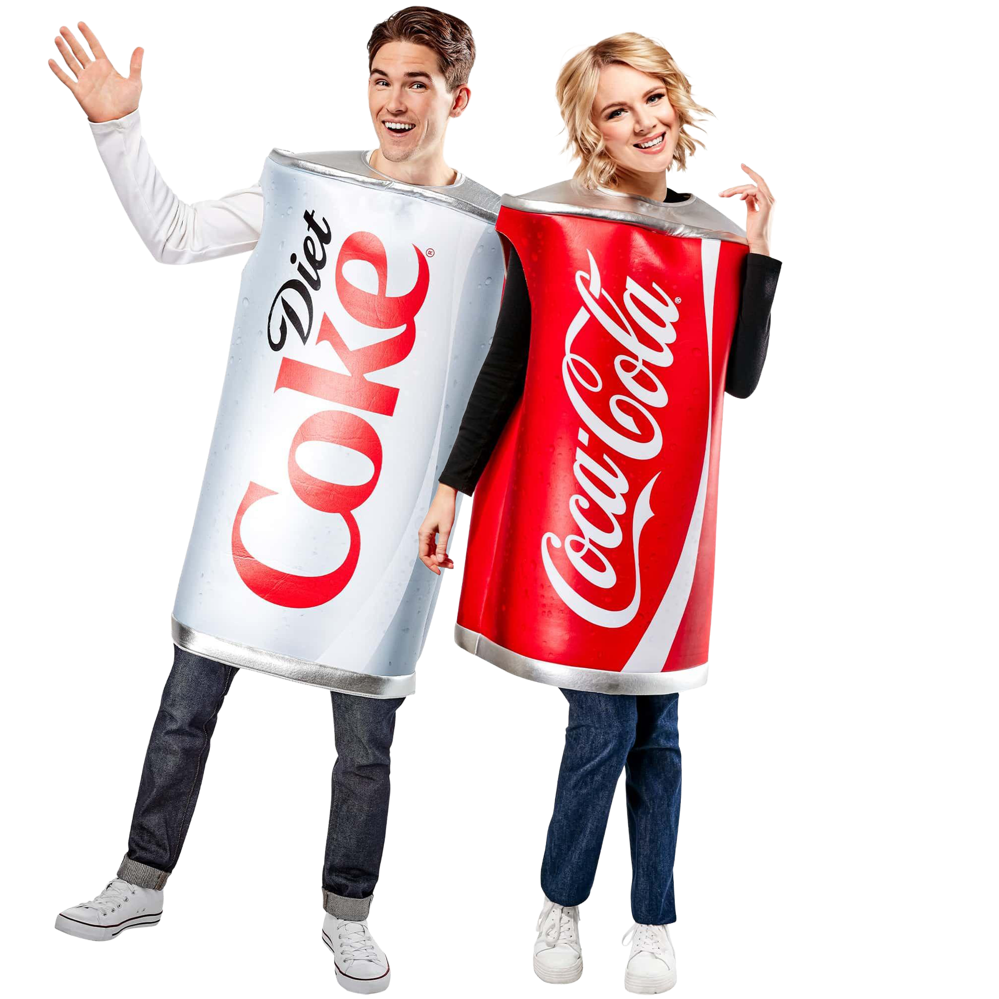 Coca-Cola & Diet Coke Couples Costume