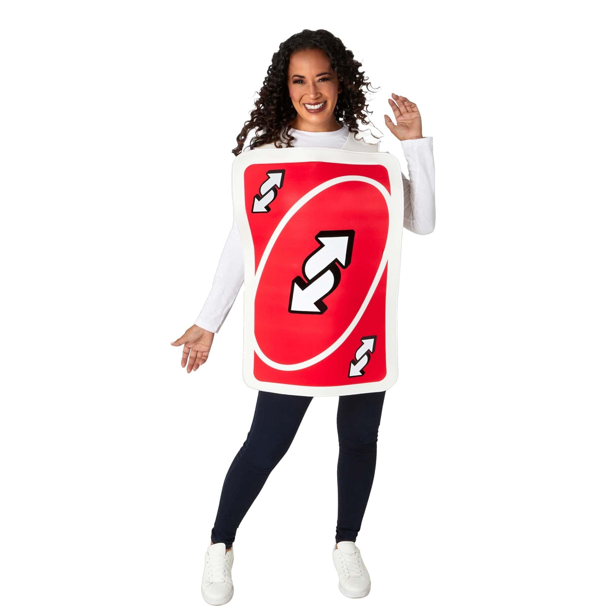 UNO Card Game Couples Costume - Image 2