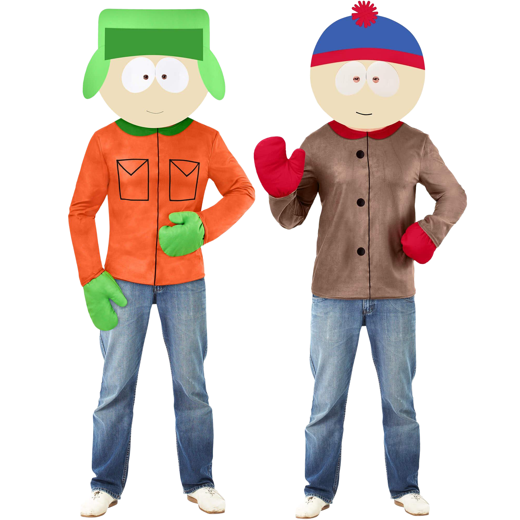 Kyle & Stan South Park Duo Costume for Adults