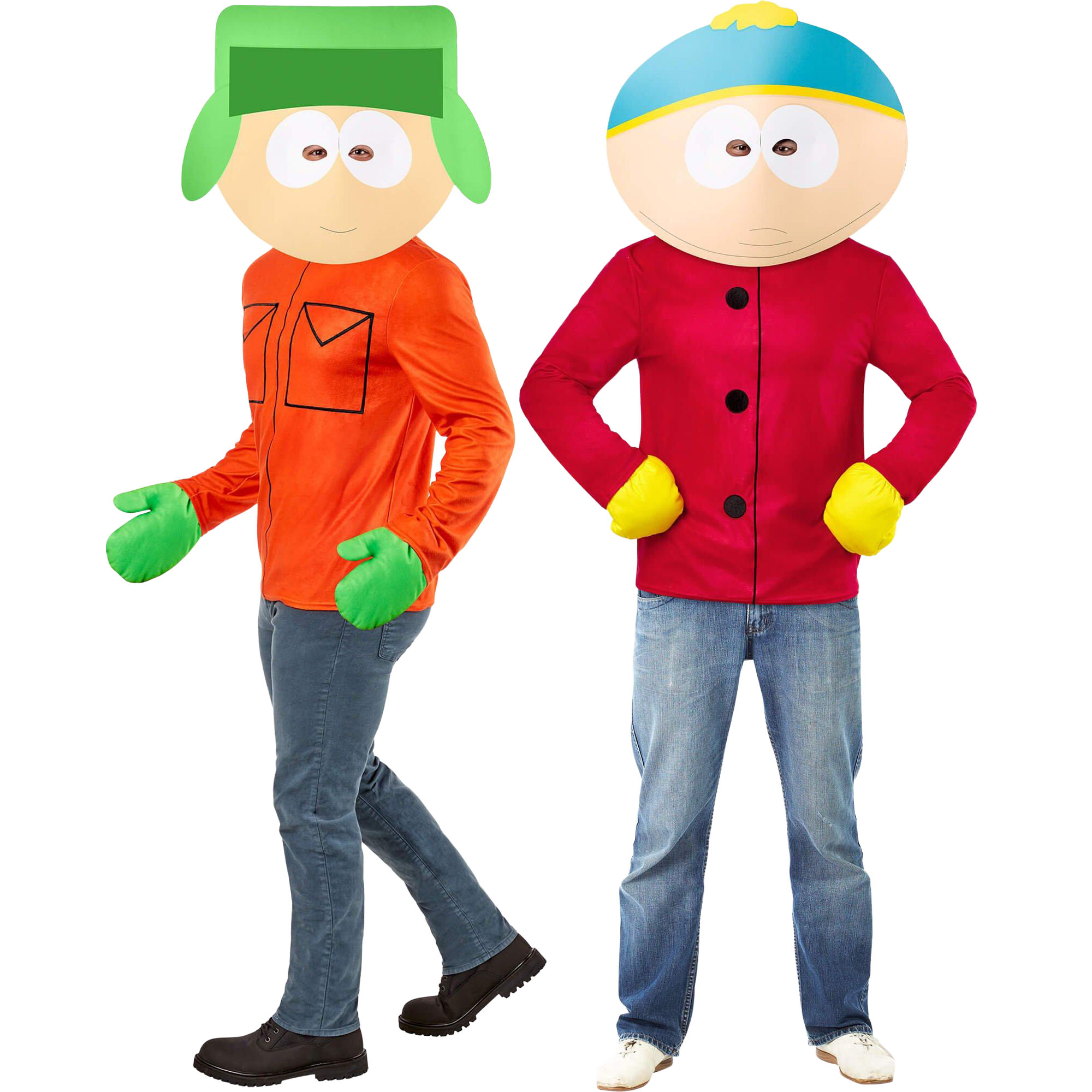Kyle & Cartman South Park Duo Costume for Adults