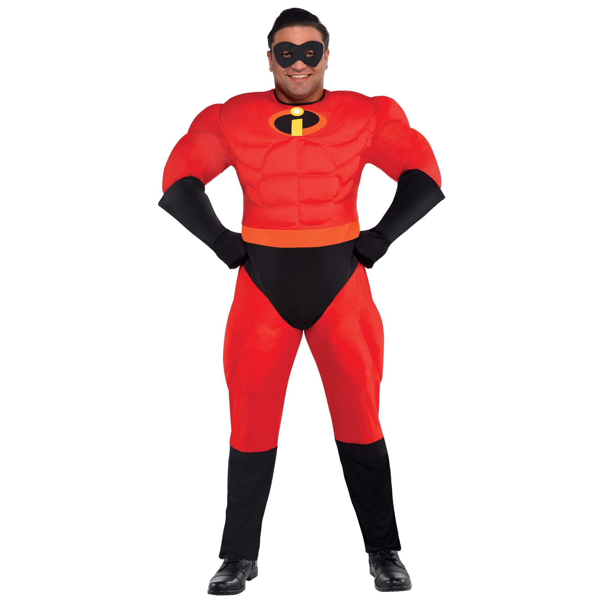 The Incredibles Mr. and Mrs. Incredible Plus Size Couples Costume for Adults - Image 2