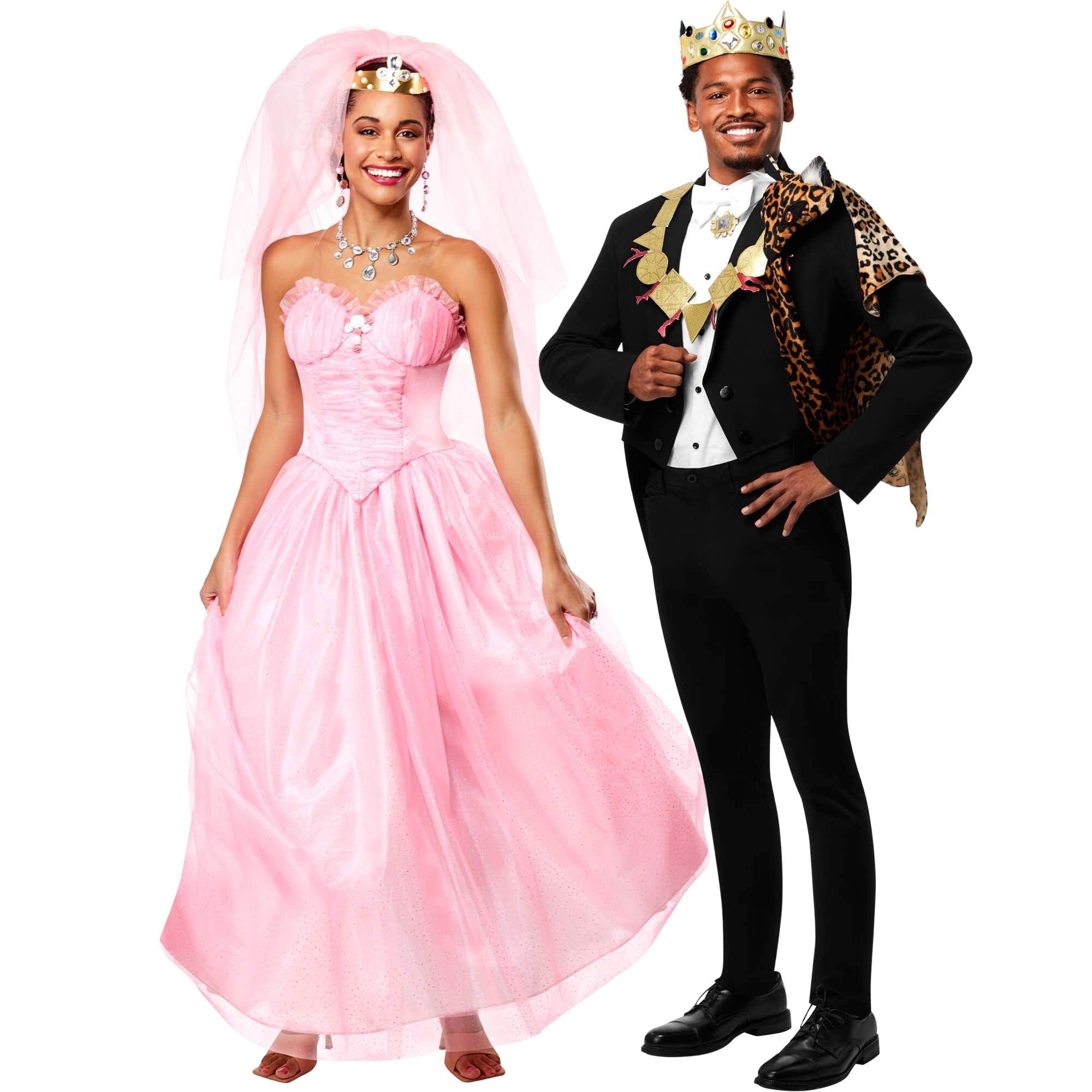 Coming to America Lisa & Prince Akeem Couples Costume