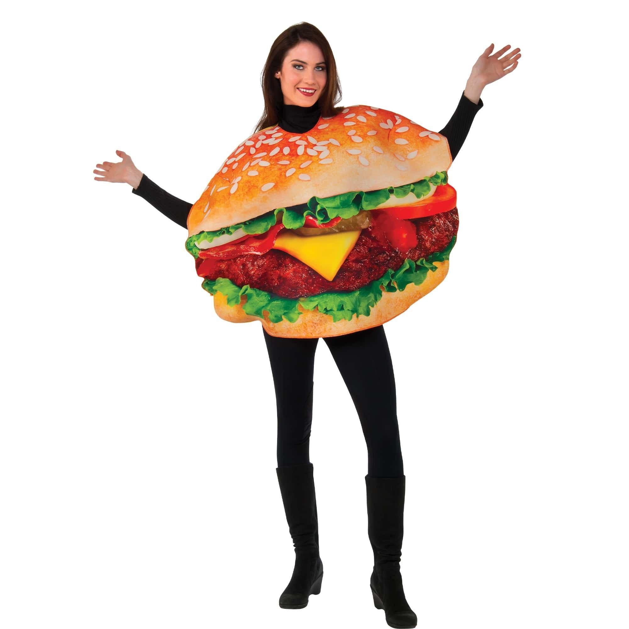 Cheeseburger & Hot Dog Couples Costume - Image 2