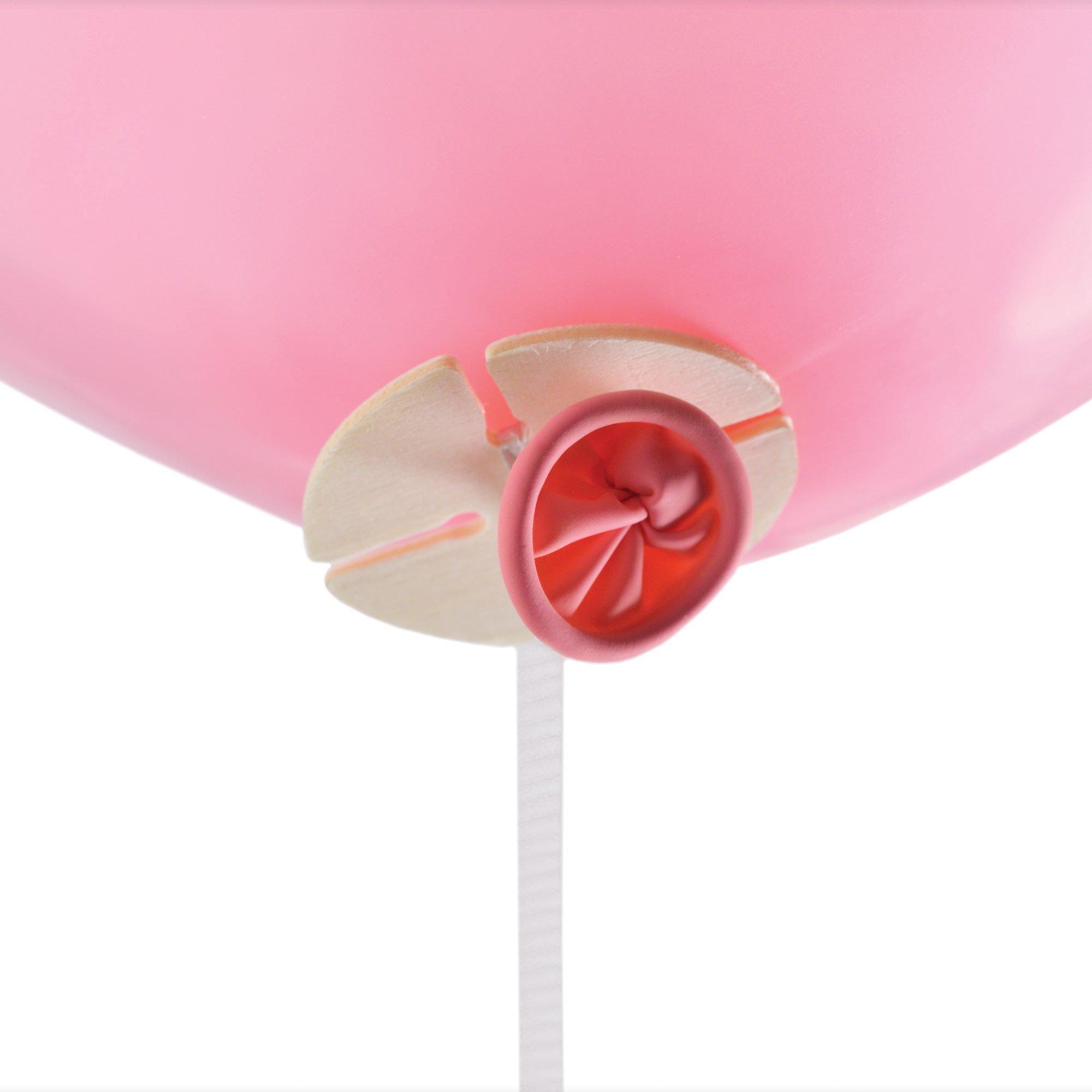 Balloon Ties with Ribbon, 50ct - Image 2