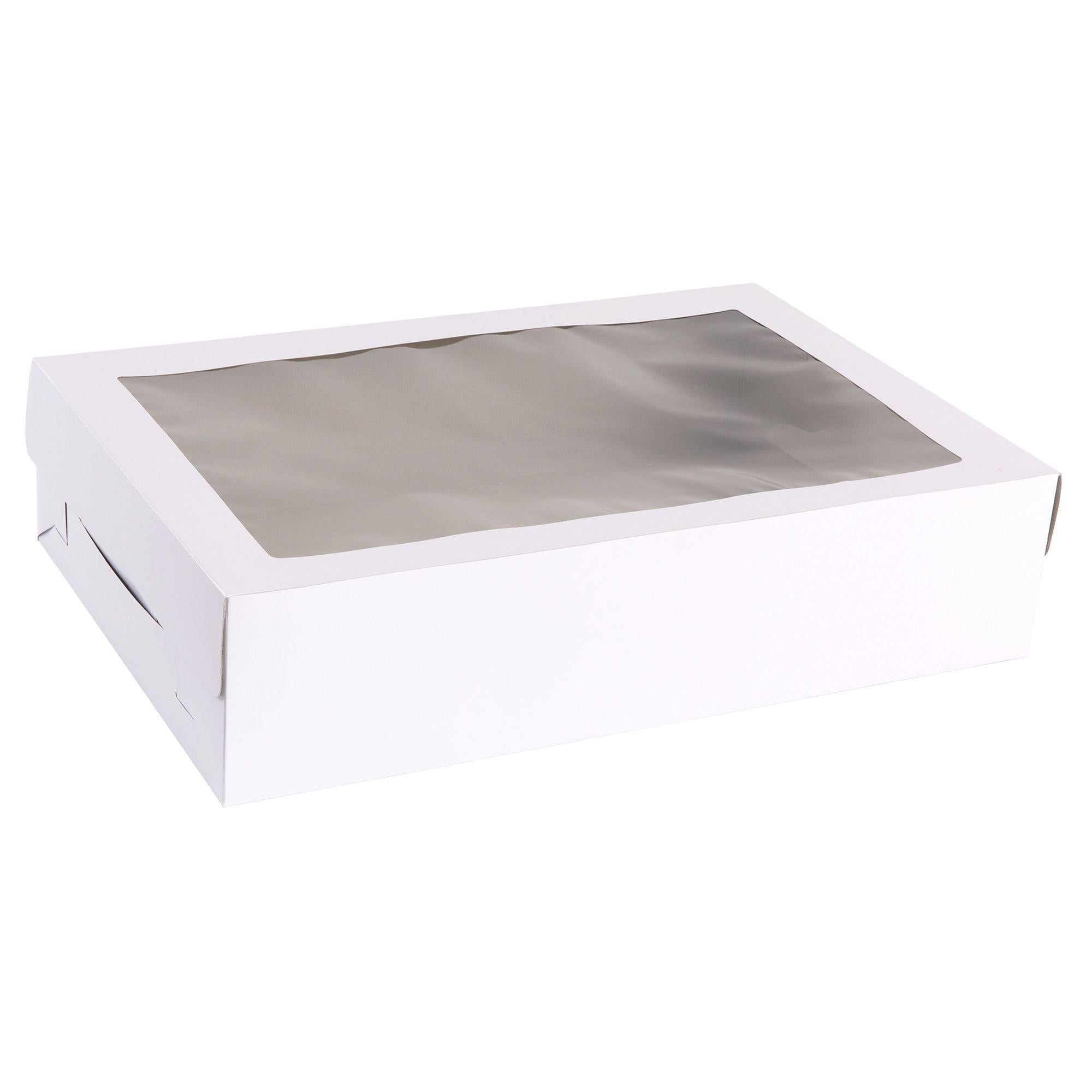 White Window Sheet Cake Box, 21in x 14in - Image 2