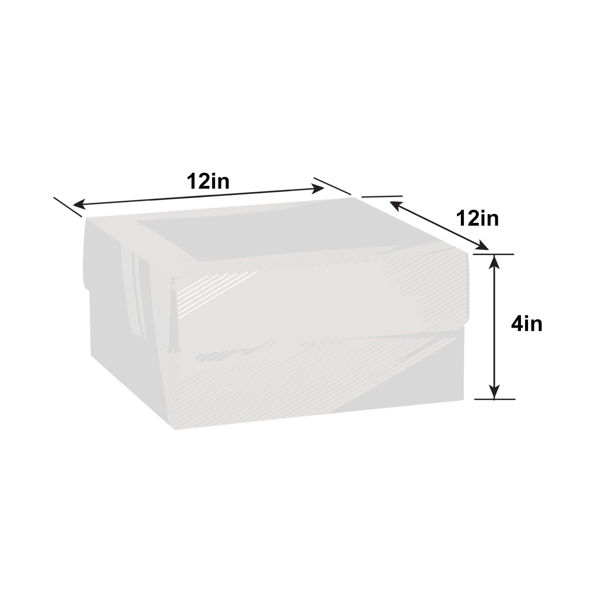 Balloon Birthday Square Window Cake Box, 12in - Image 2