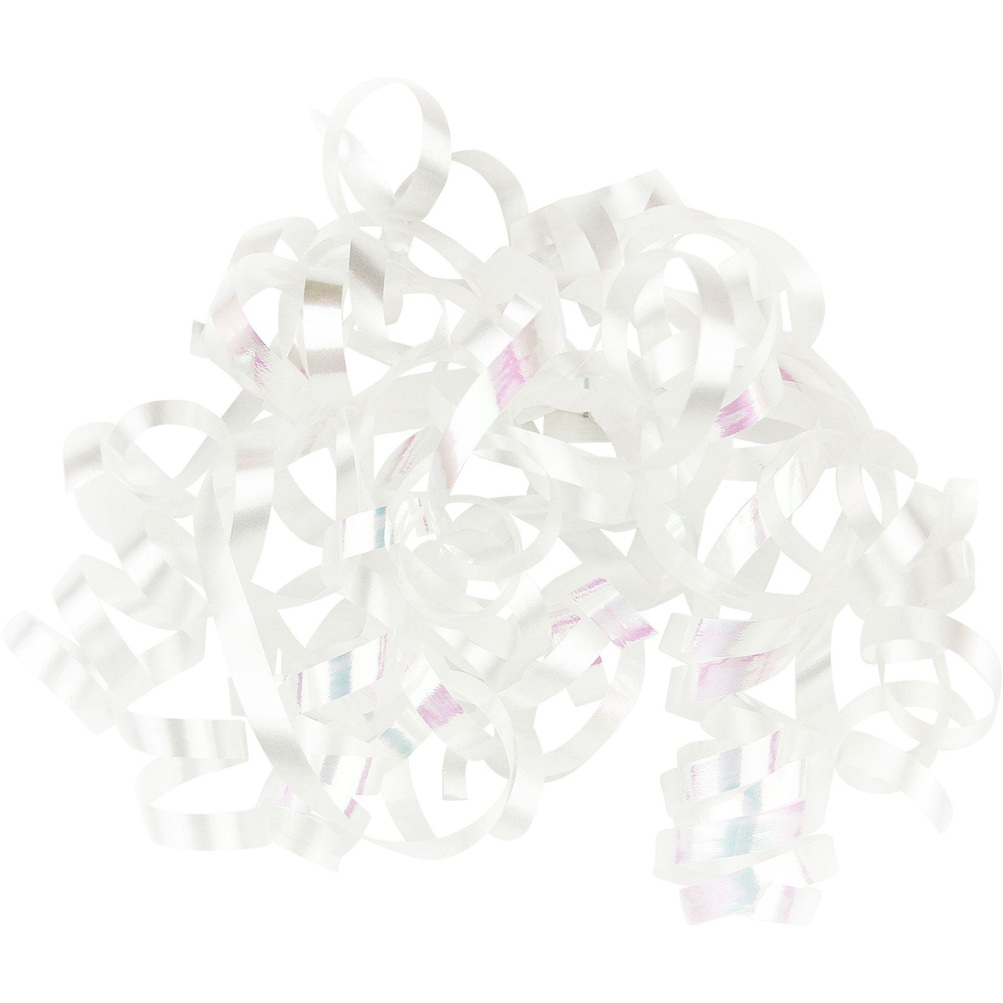 Teal Curled Gift Ribbons, Assorted Colors