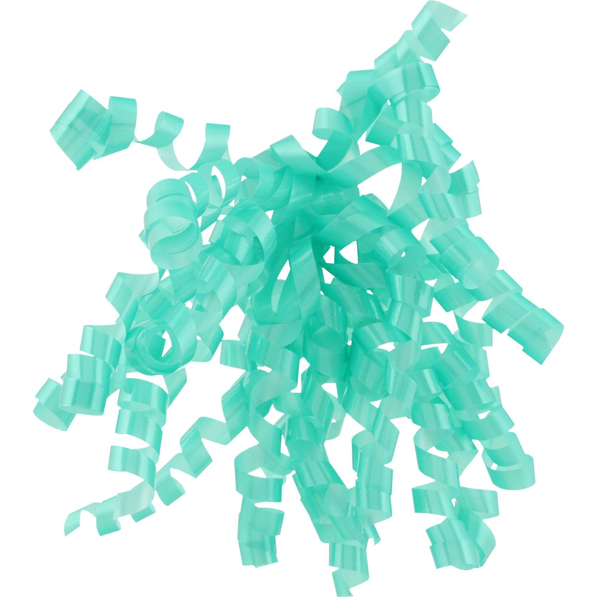 Teal Curled Gift Ribbons, Assorted Colors - Image 2