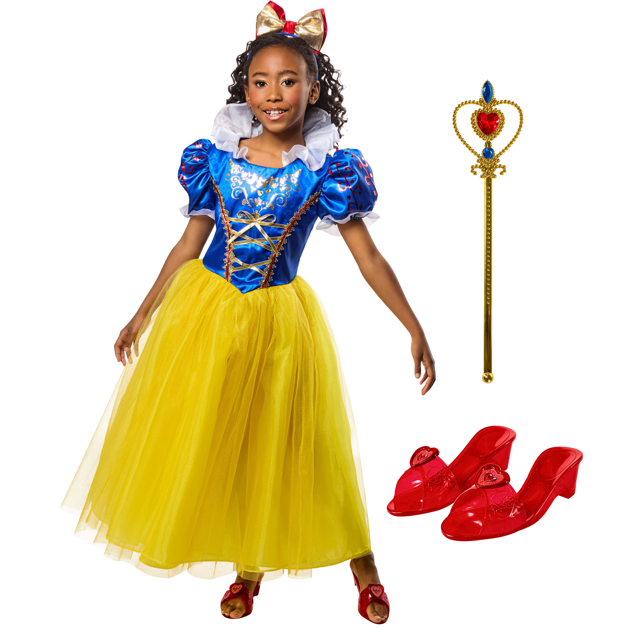 Girls' Fairytale Fairest Princess Complete Costume Set