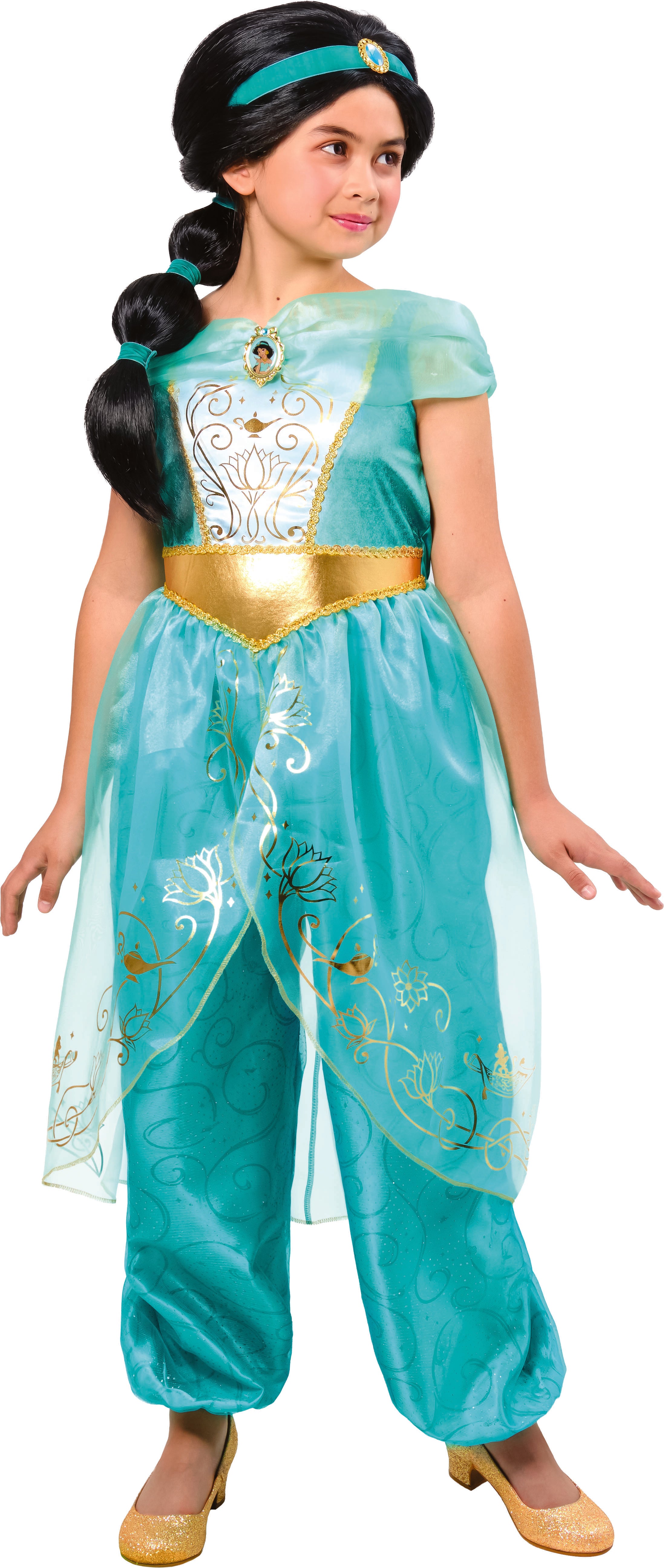 Girls' Disney Princess Jasmine Complete Costume Set - Image 2