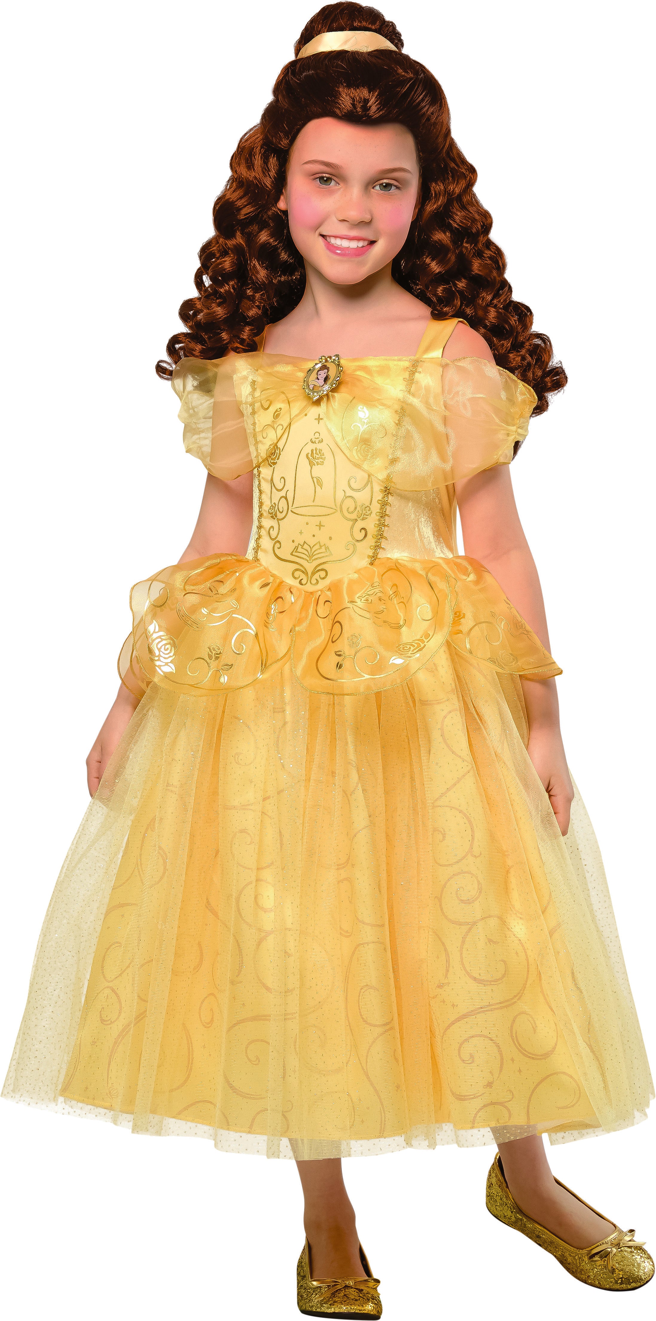 Girls' Disney Princess Belle Complete Costume Set - Image 2