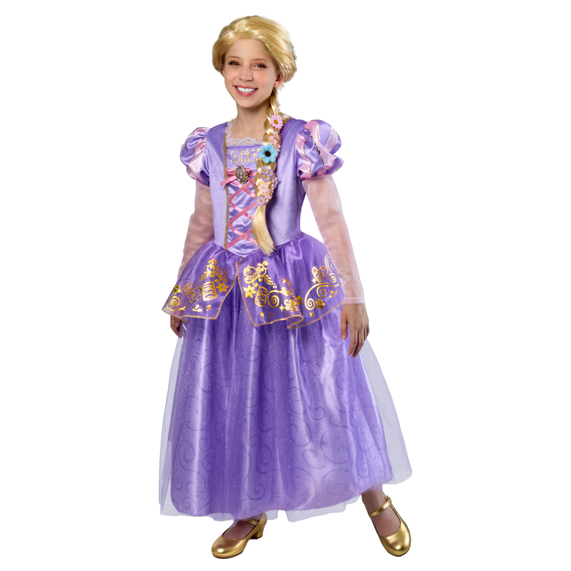Girls' Disney Princess Rapunzel Complete Costume Set - Image 2