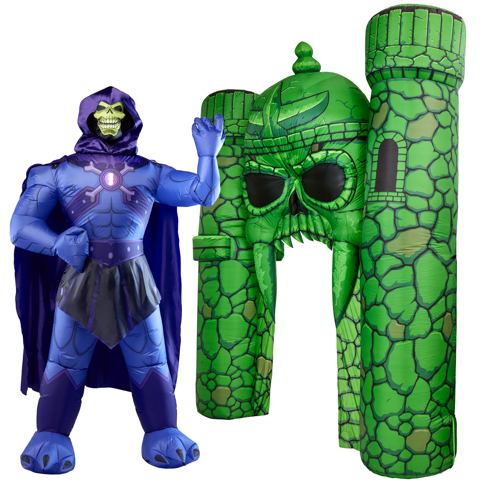 Masters of the Universe Skeletor & Castle Grayskull Lawn Inflatable Set