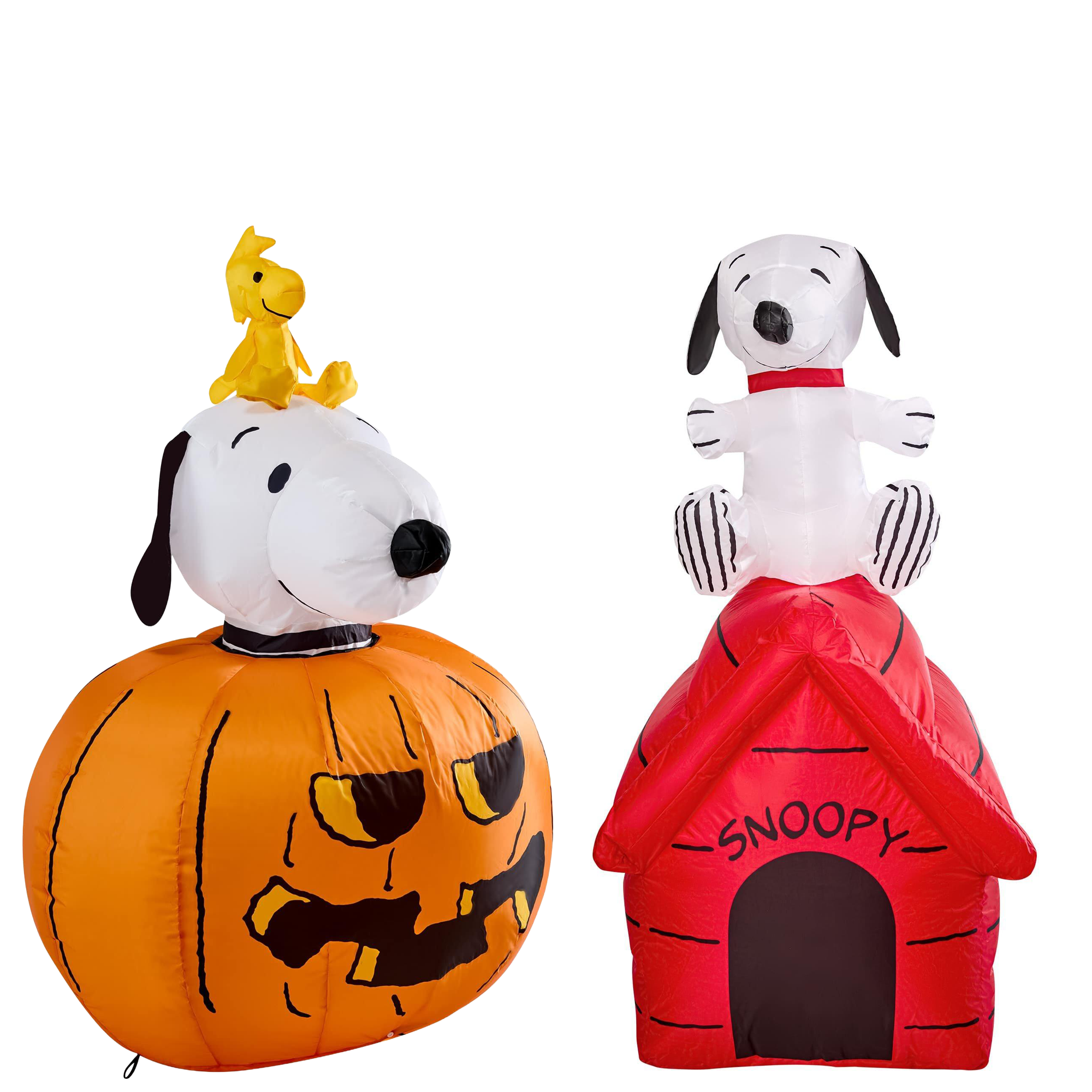 Peanuts Classic Snoopy Halloween Lawn Inflatables Set