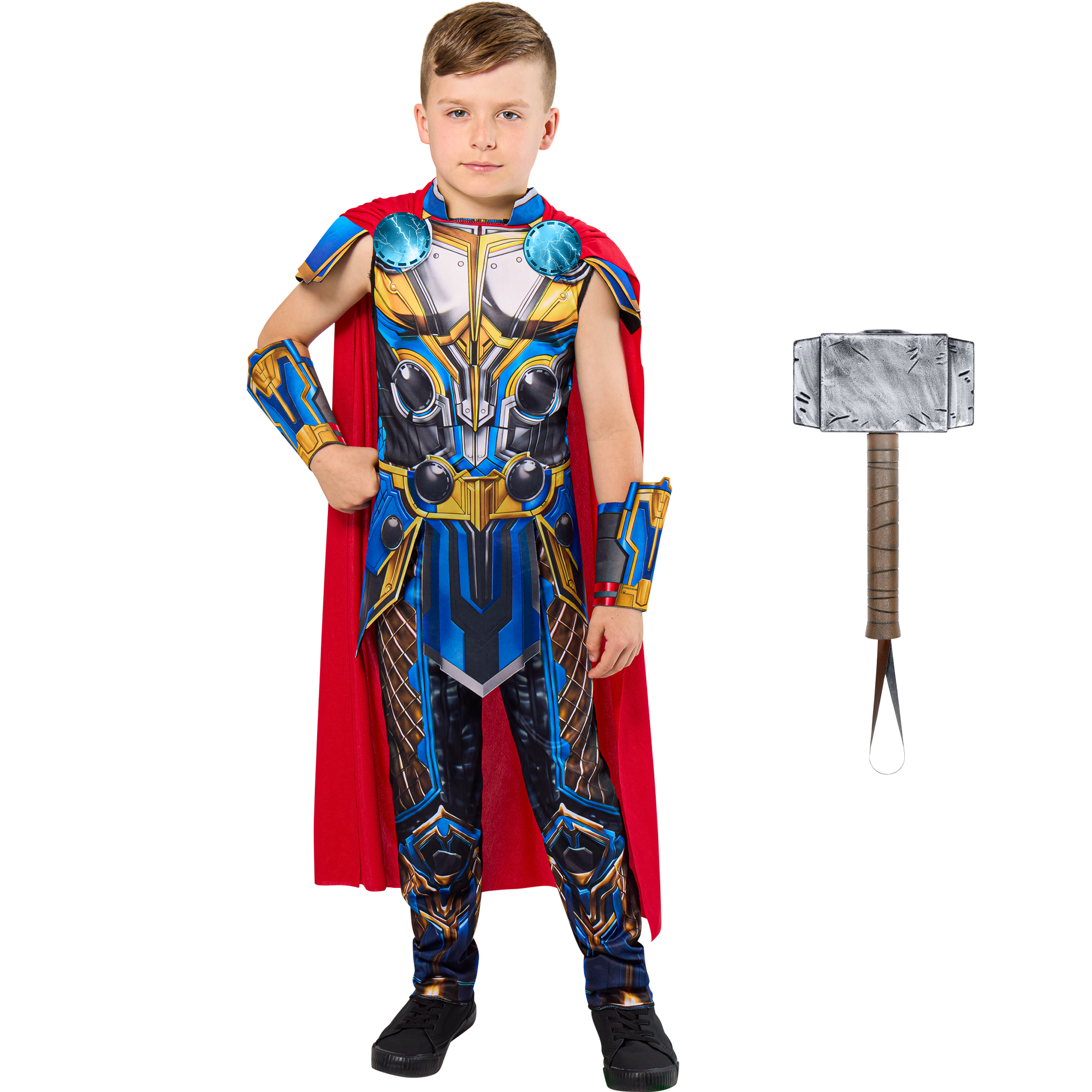Boys Marvel Thor Complete Costume Set