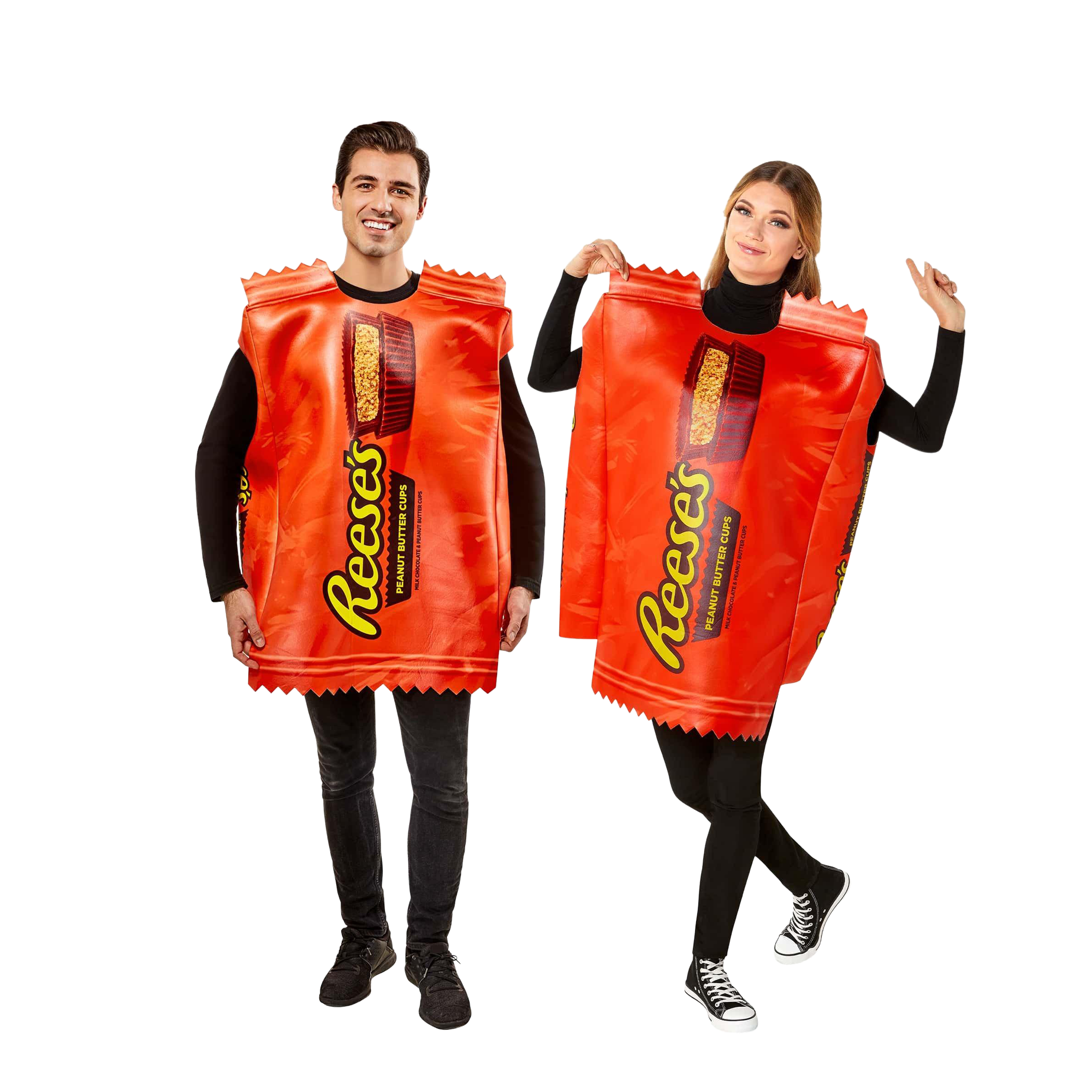 Reese's Peanut Butter Cup Adult Couples Costume Set