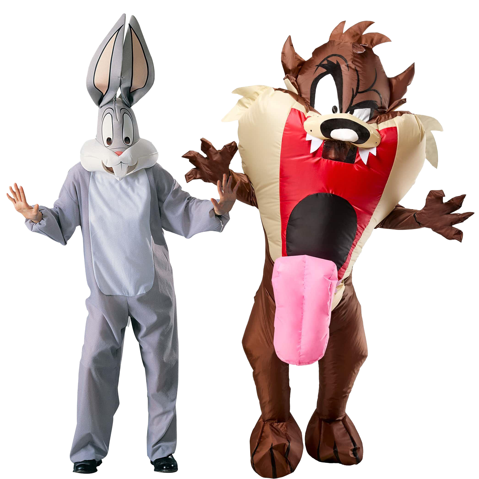 Looney Tunes Bugs Bunny & Tasmanian Devil Adult Costume Set