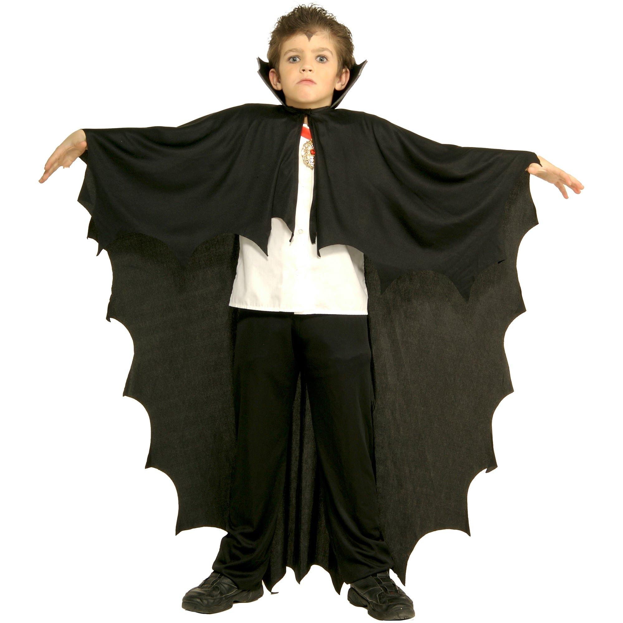 Kids' Vampire Black Cape