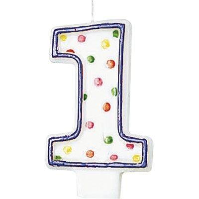 Outline Number (0-9) Birthday Candle - Image 2
