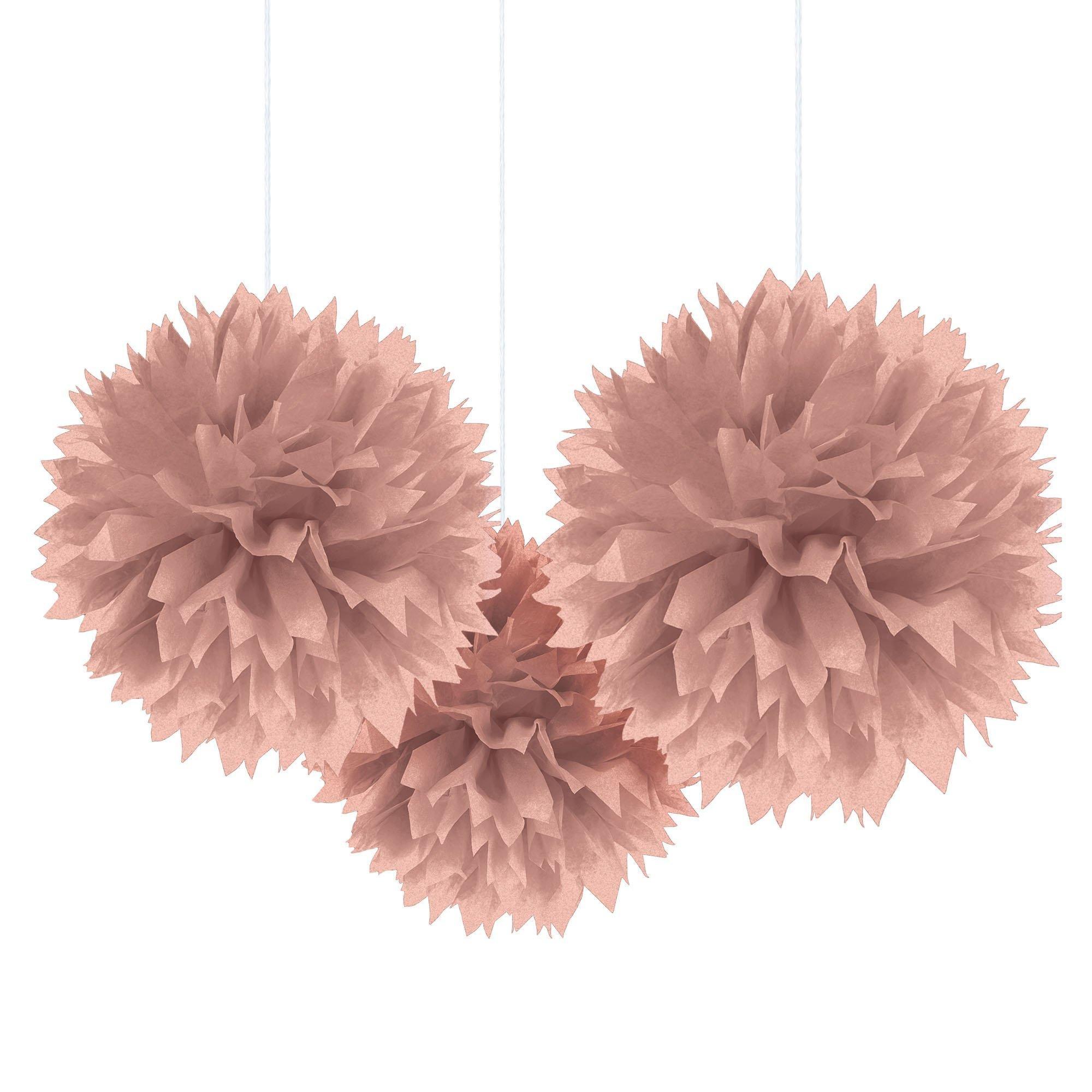 Tissue Pom Poms, 3ct, Assorted Colors - Image 2