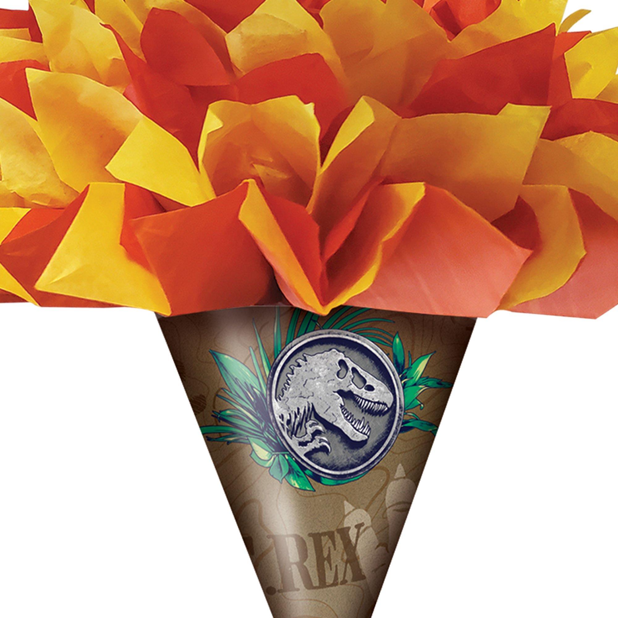 Jurassic World Tissue Paper & Cardstock Torch Pom Poms, 3ct - Image 2