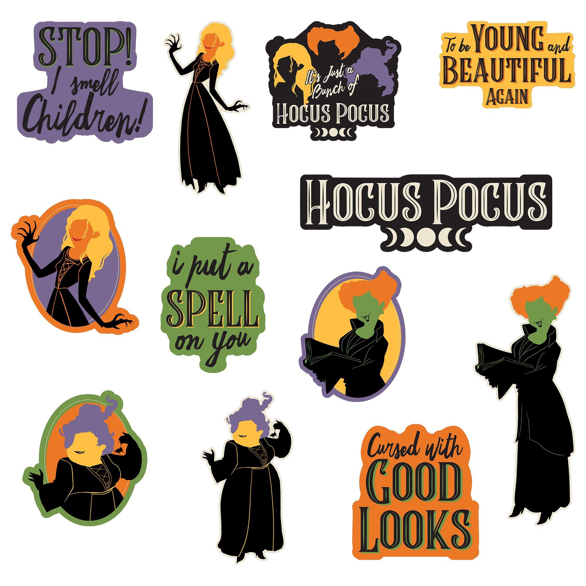 Hocus Pocus Cardstock Cutouts, 12pc - Image 2