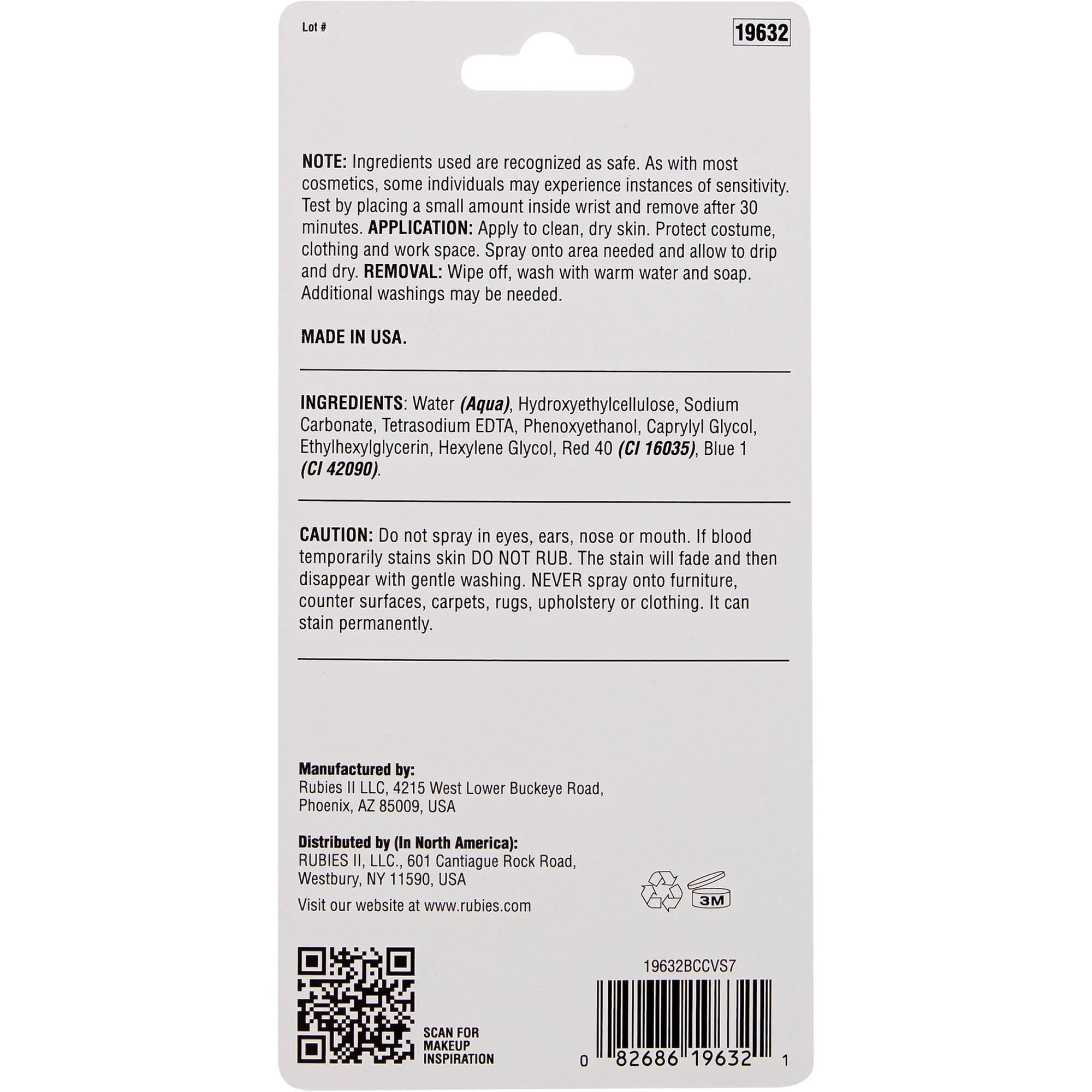 Fake Blood Spray, 2oz - Image 2