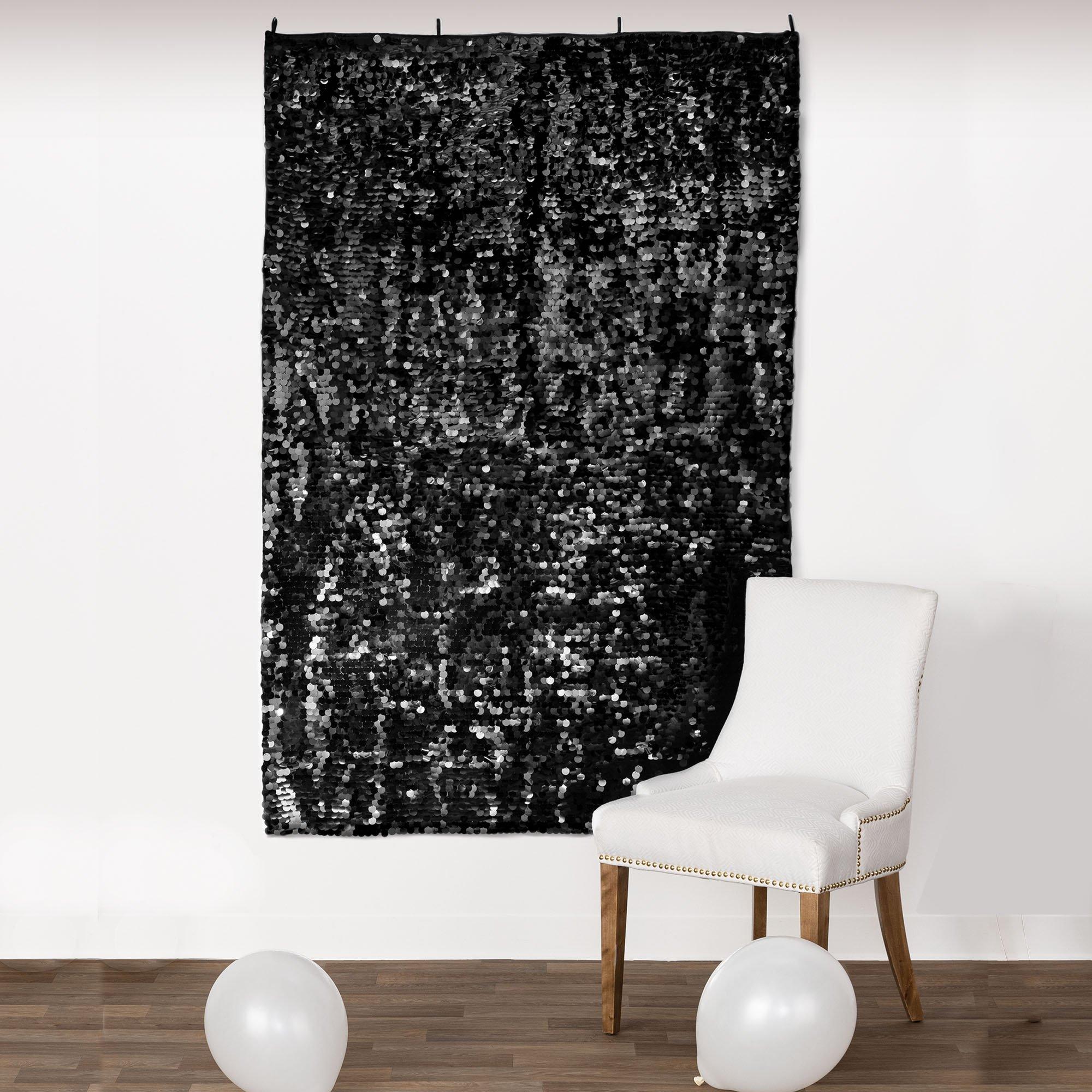 Sequin Backdrop, 4ft x 6ft, Assorted Colors - Image 2