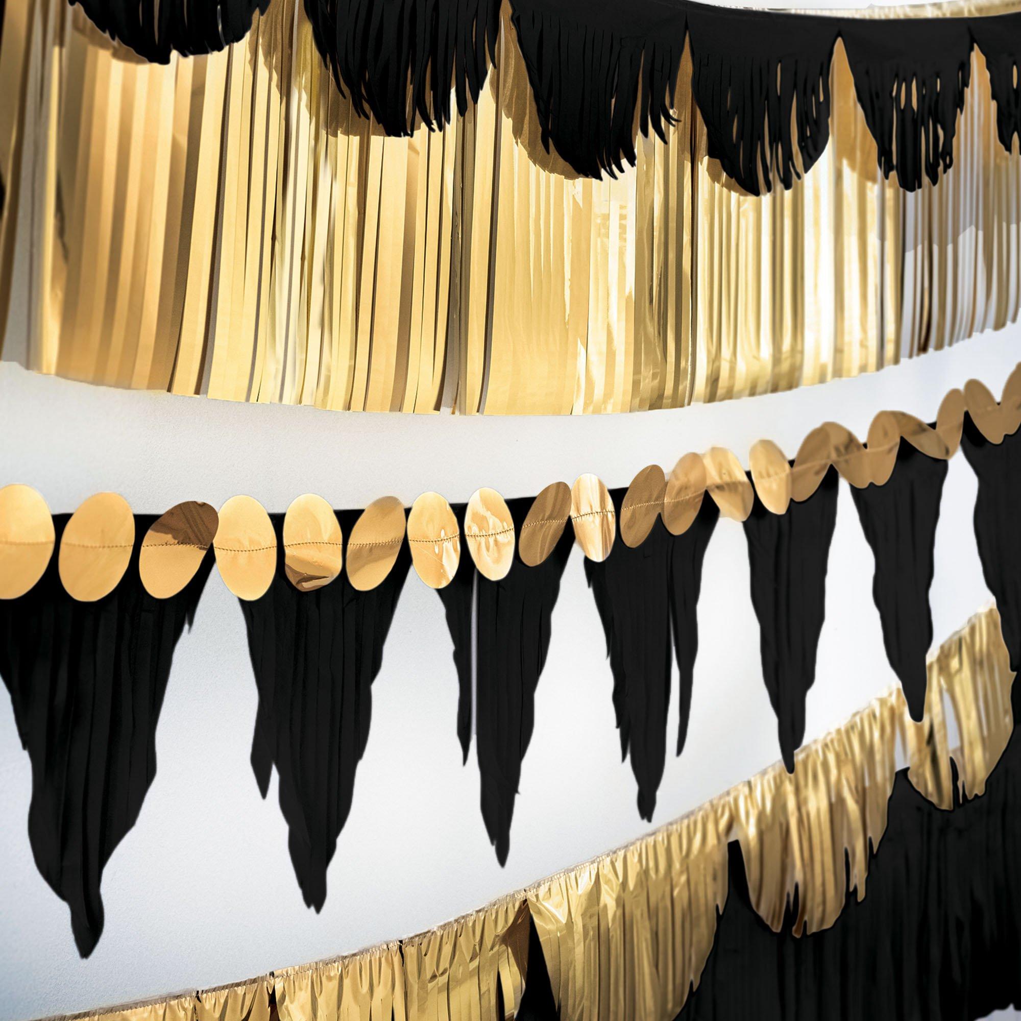 Multishape Fringe Paper Banners, 6ft, 6ct, Assorted Colors - Image 2